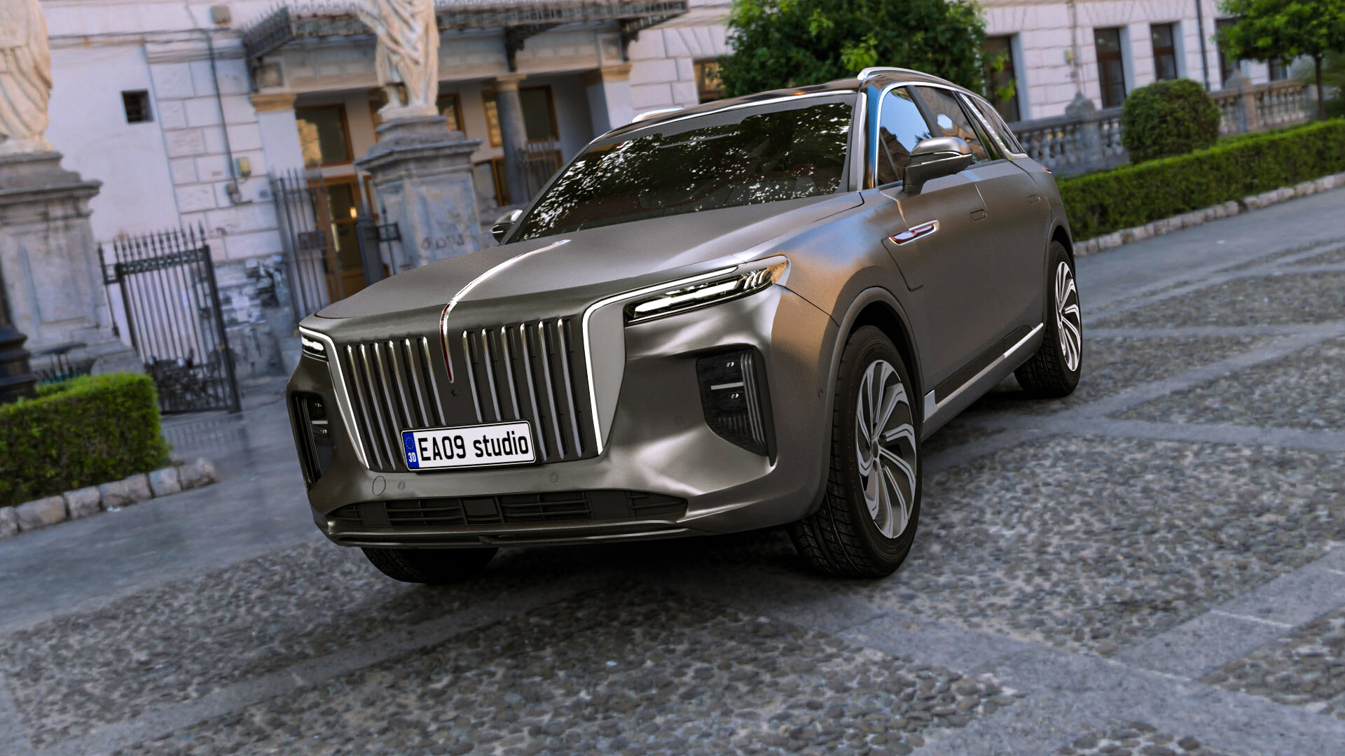 Электромобиль Hongqi e hs9