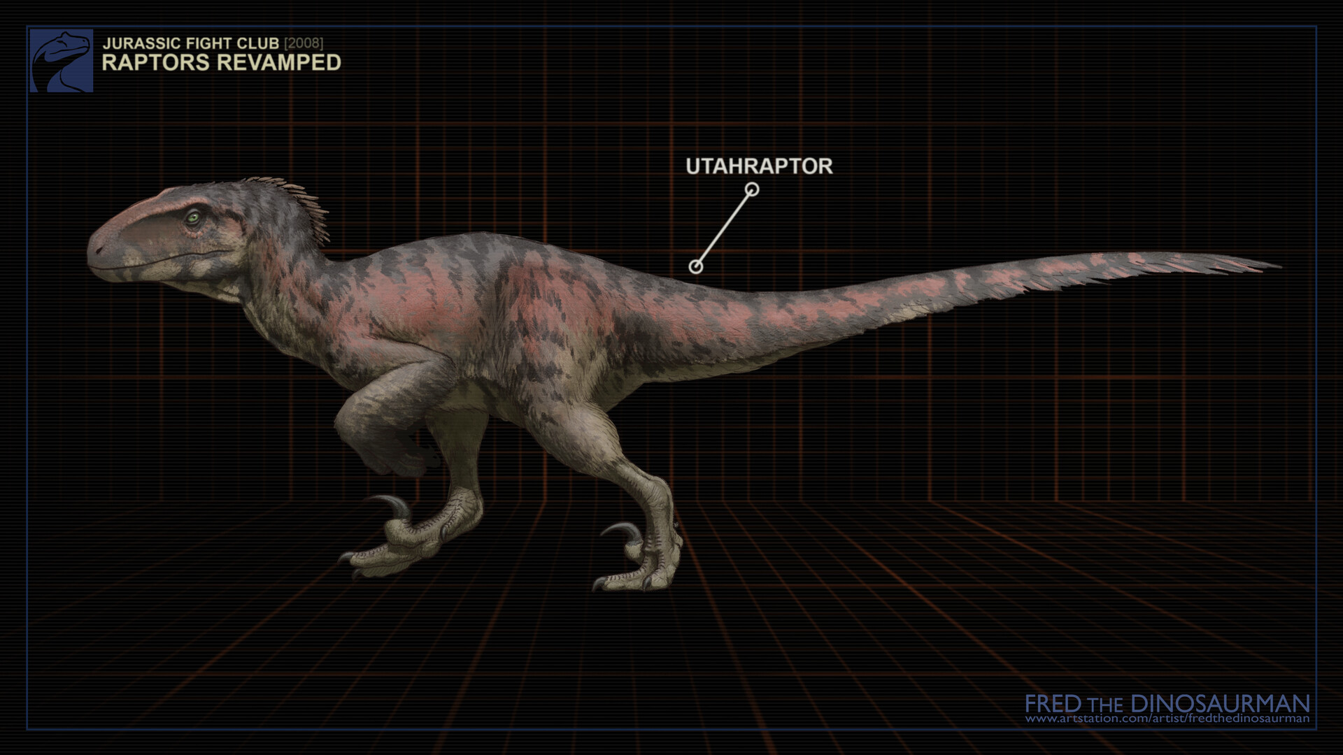 utahraptor jurassic fight club