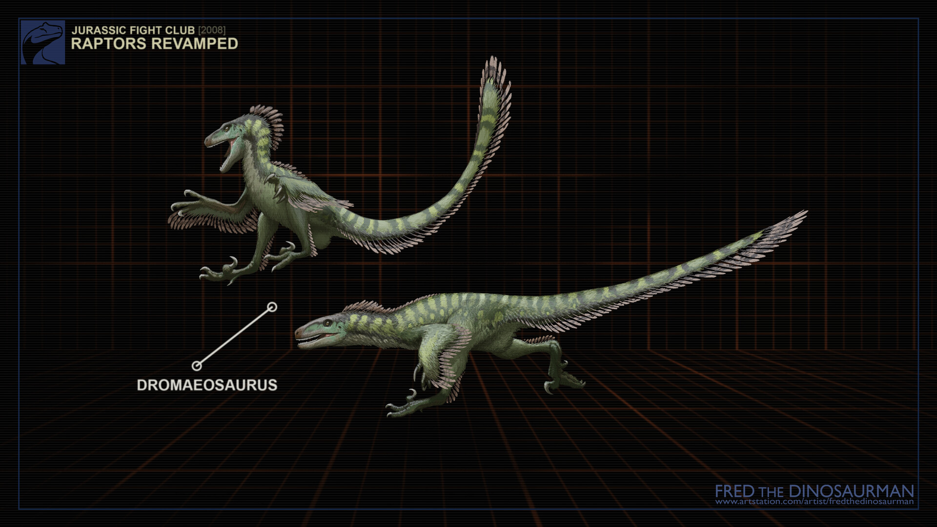 frederic-wierum-jurassic-fight-club-raptors-revamped