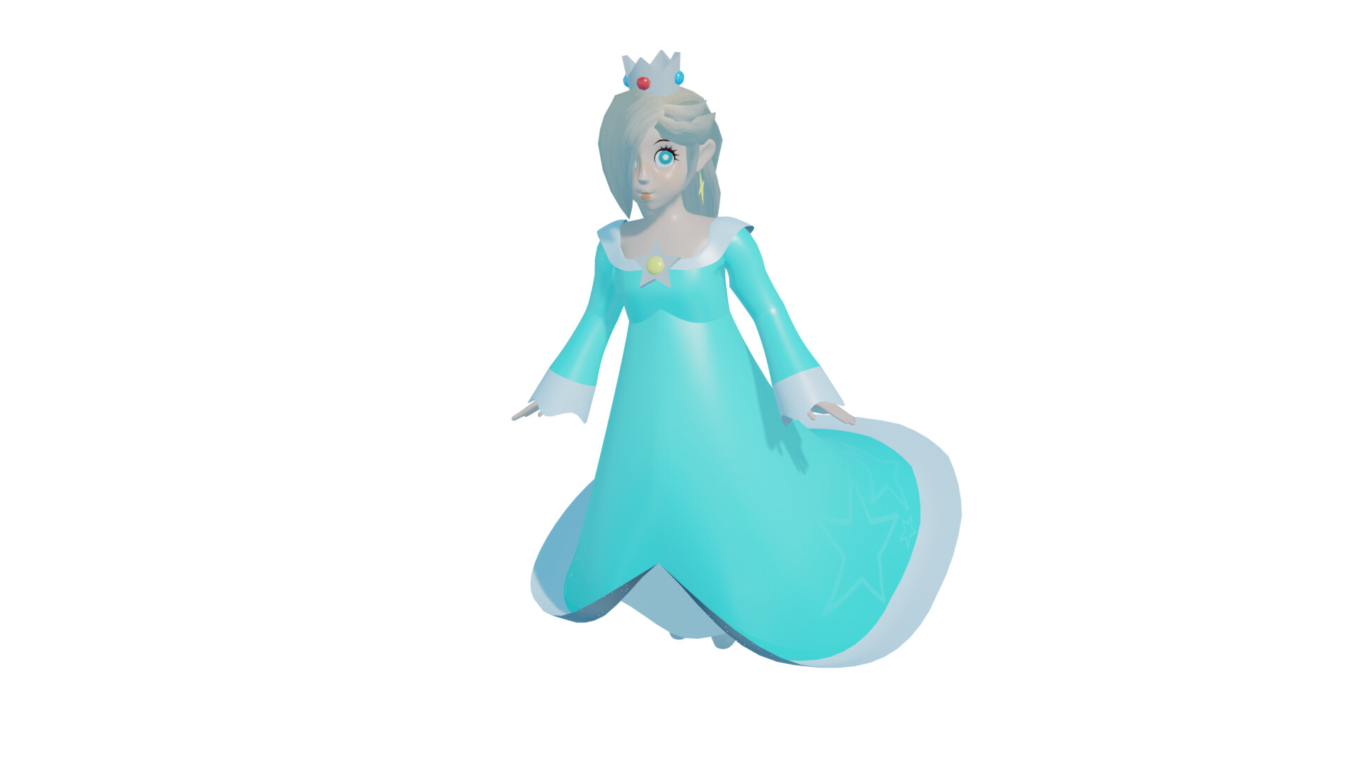 Rosalina Super Mario 64 Re Release ArtStation 64-Era Rosalina