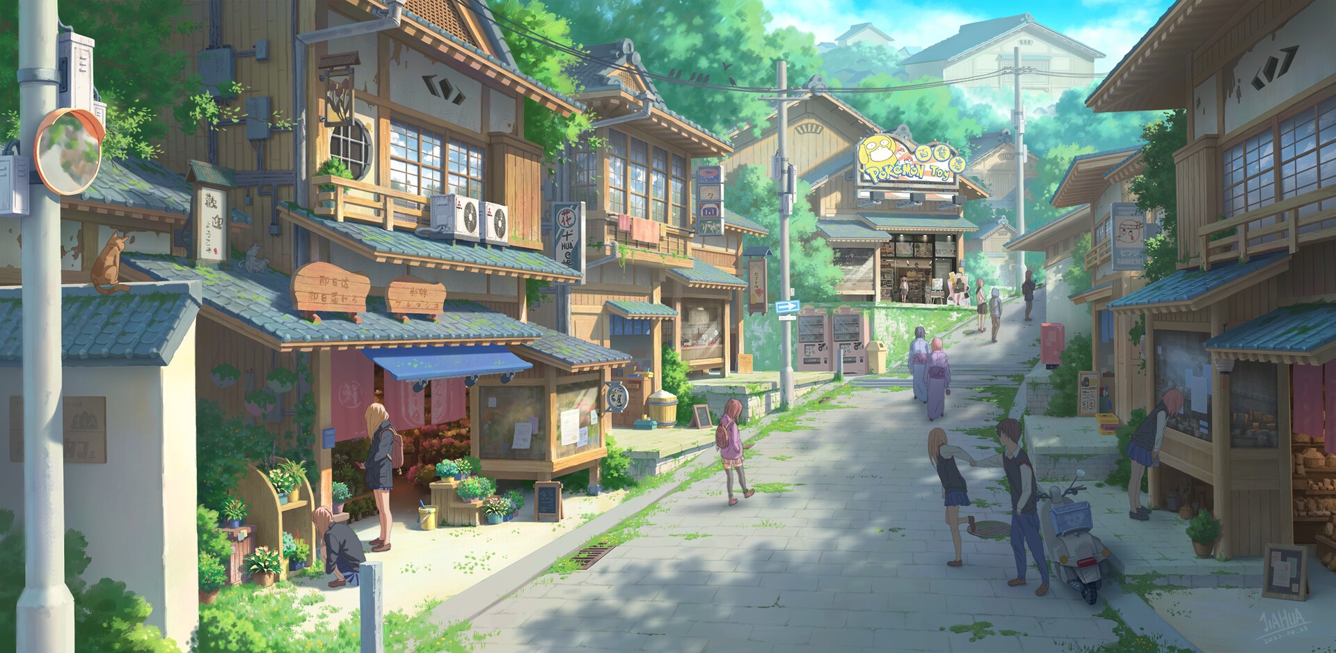 ArtStation 街道Street