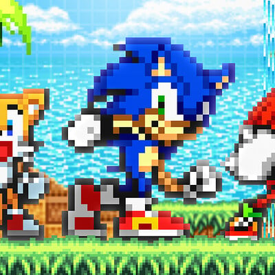 ArtStation - Sonic The Hedgehog 2: Alternate Sprites