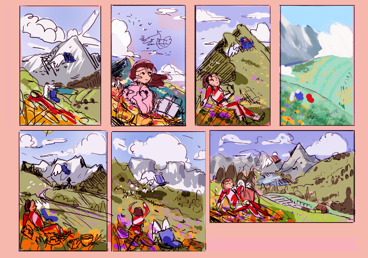 Colored Thumbnails