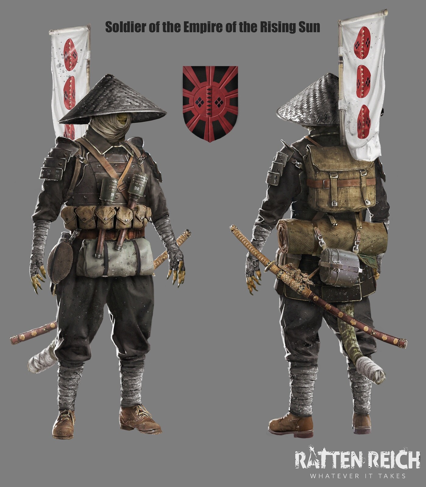 METALLADLERSTUDIO LLC Ultralight Soldier of the Empire of the Rising Sun.