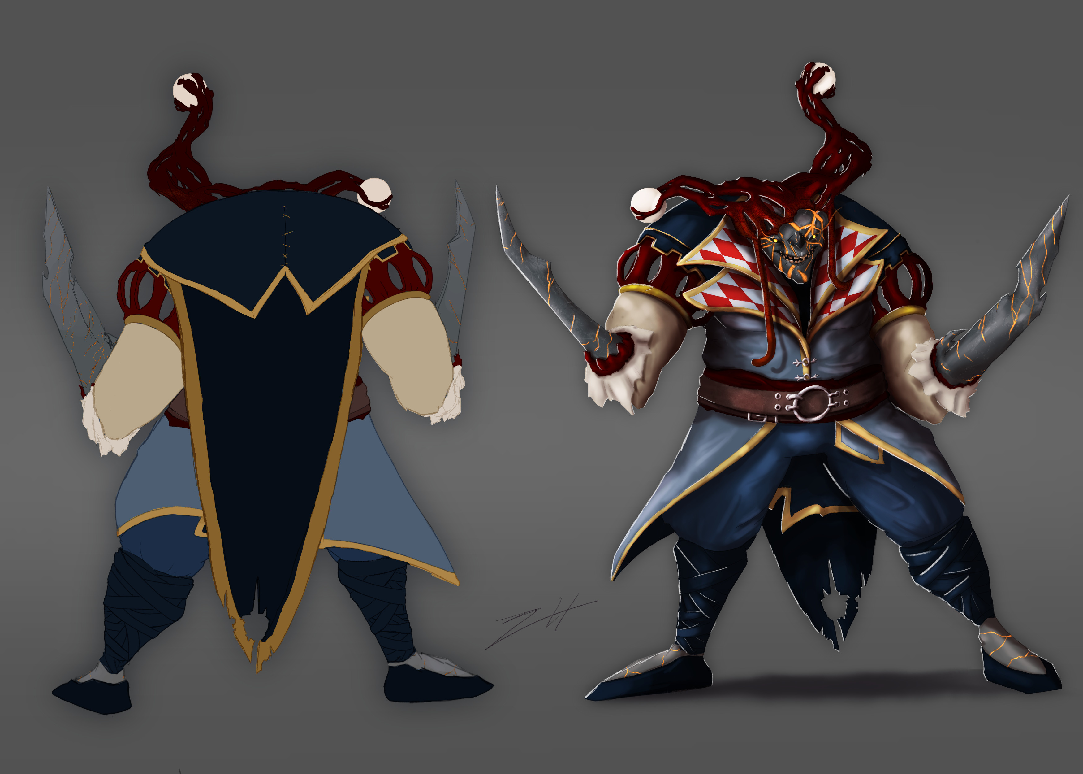 Basilio Trovak (Clathrus Ruber) Turnaround
