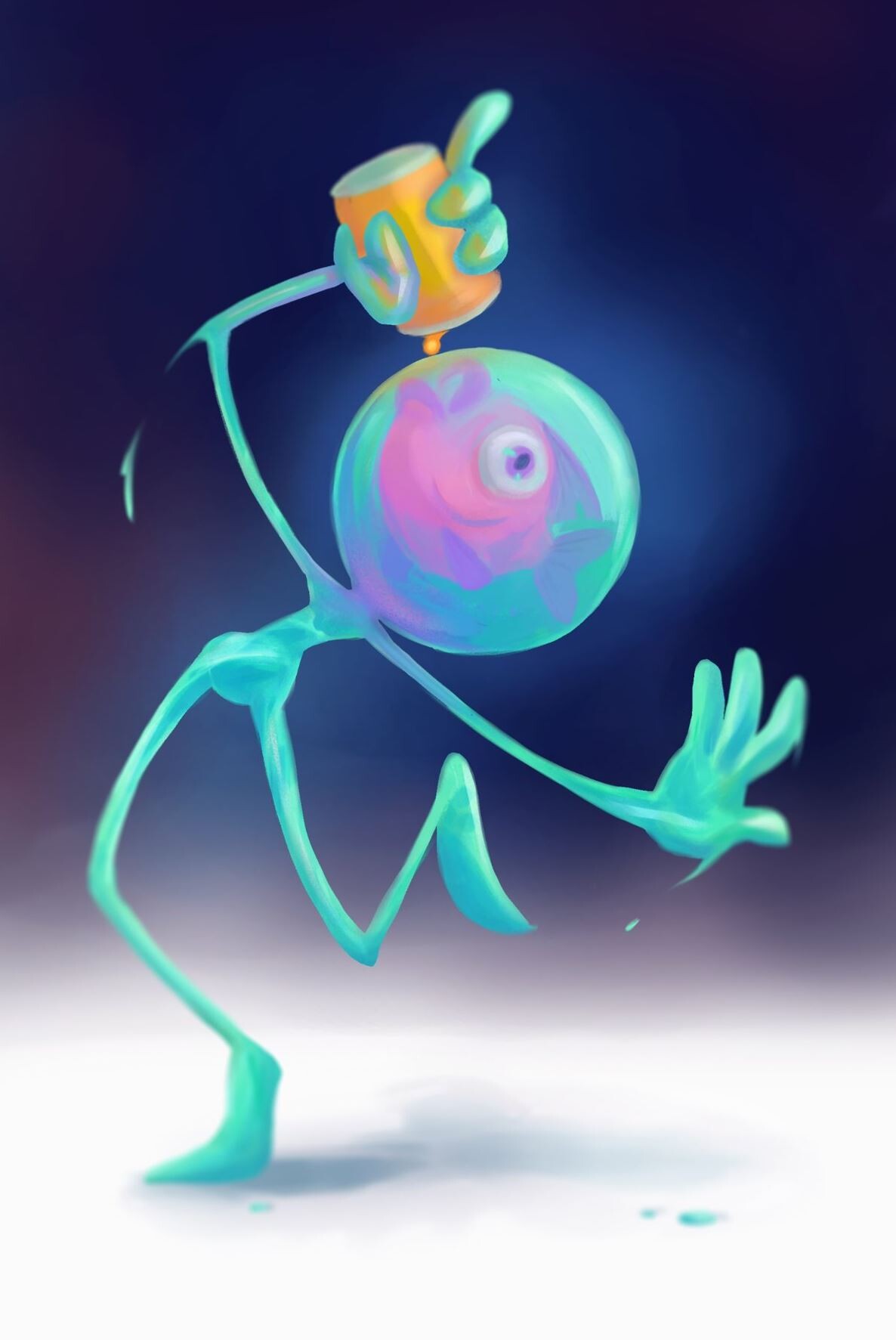 ArtStation Bubbles Character Design & Animation