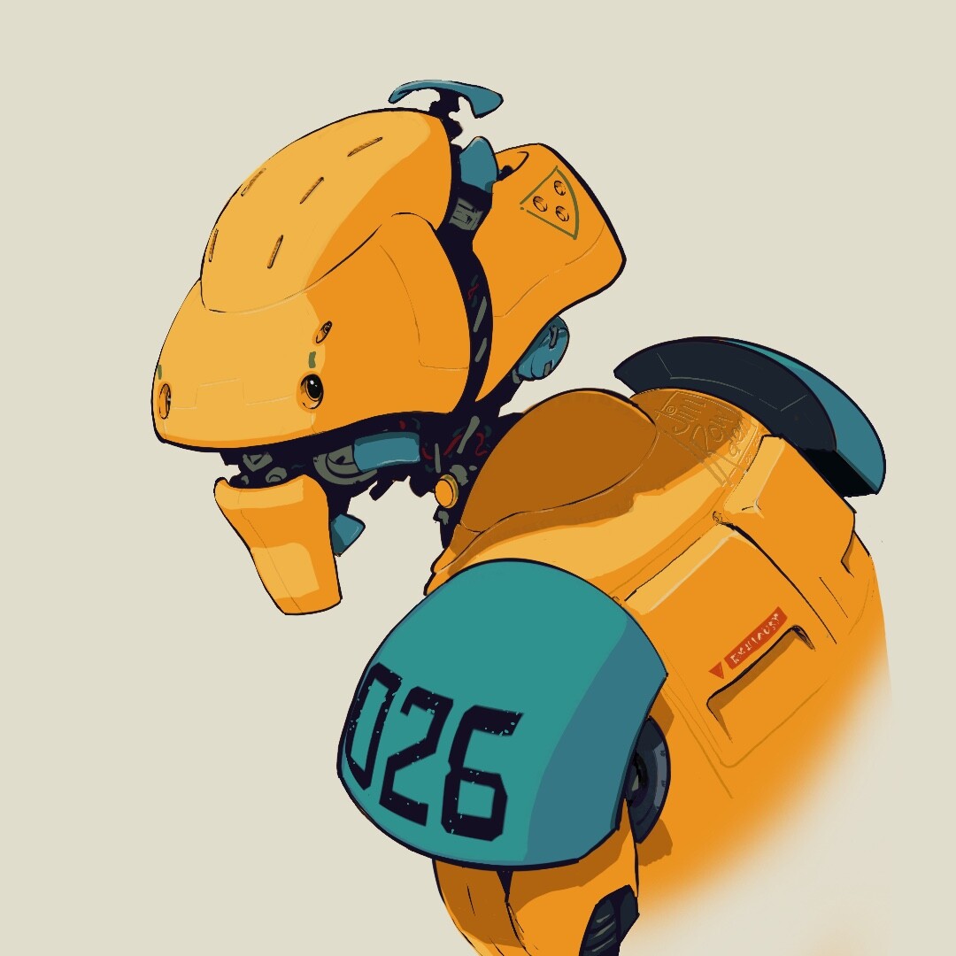 Robot Head 026