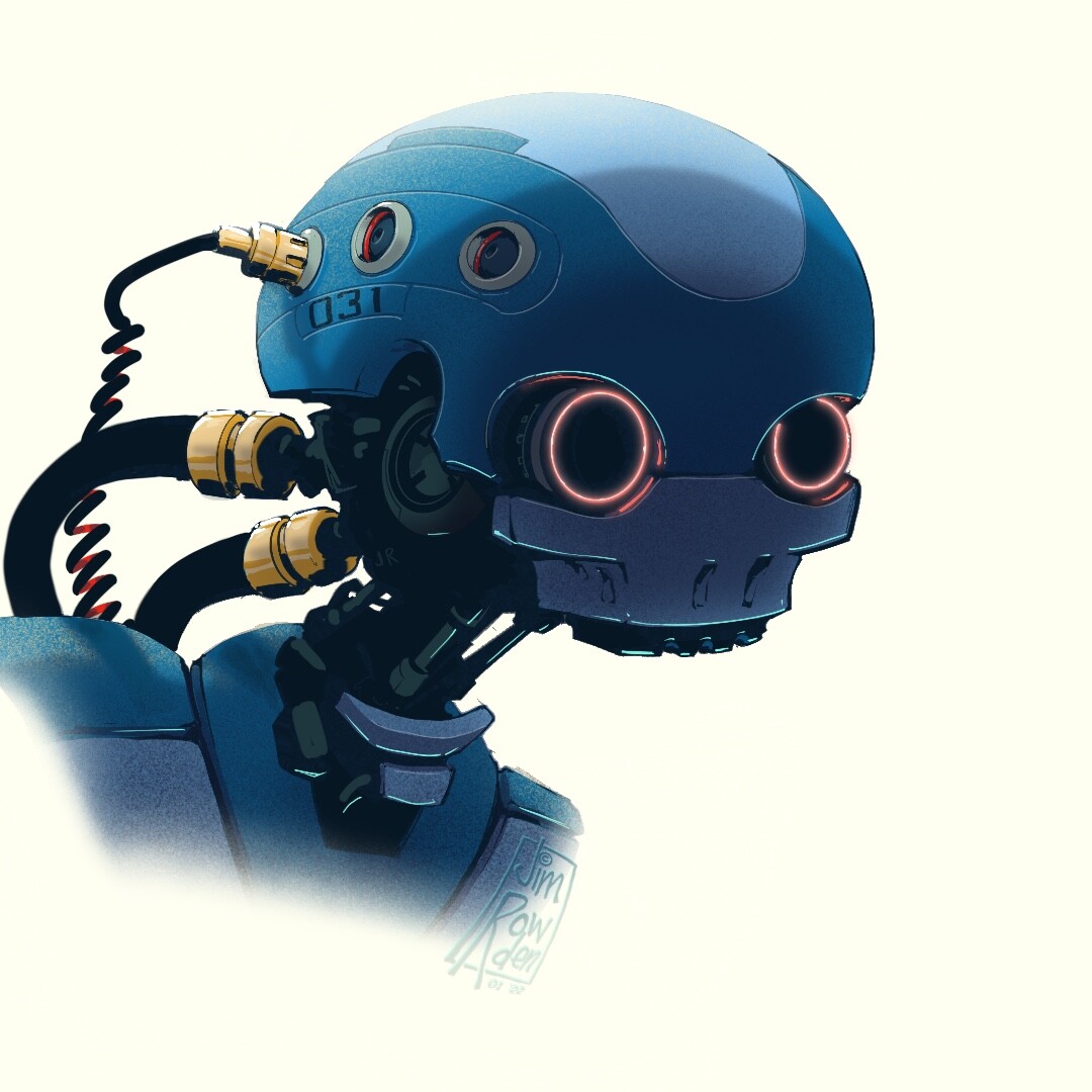 Robot Head 031