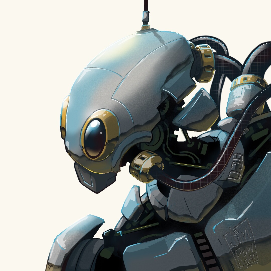 Robot Head 038