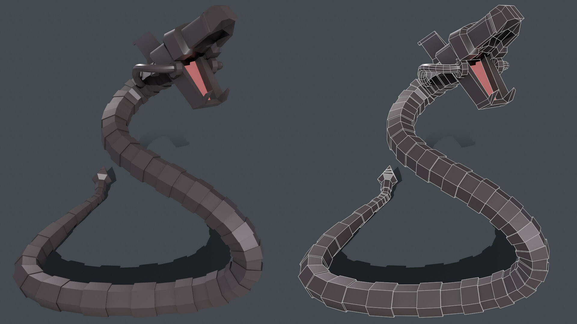 ArtStation - 3D Snake