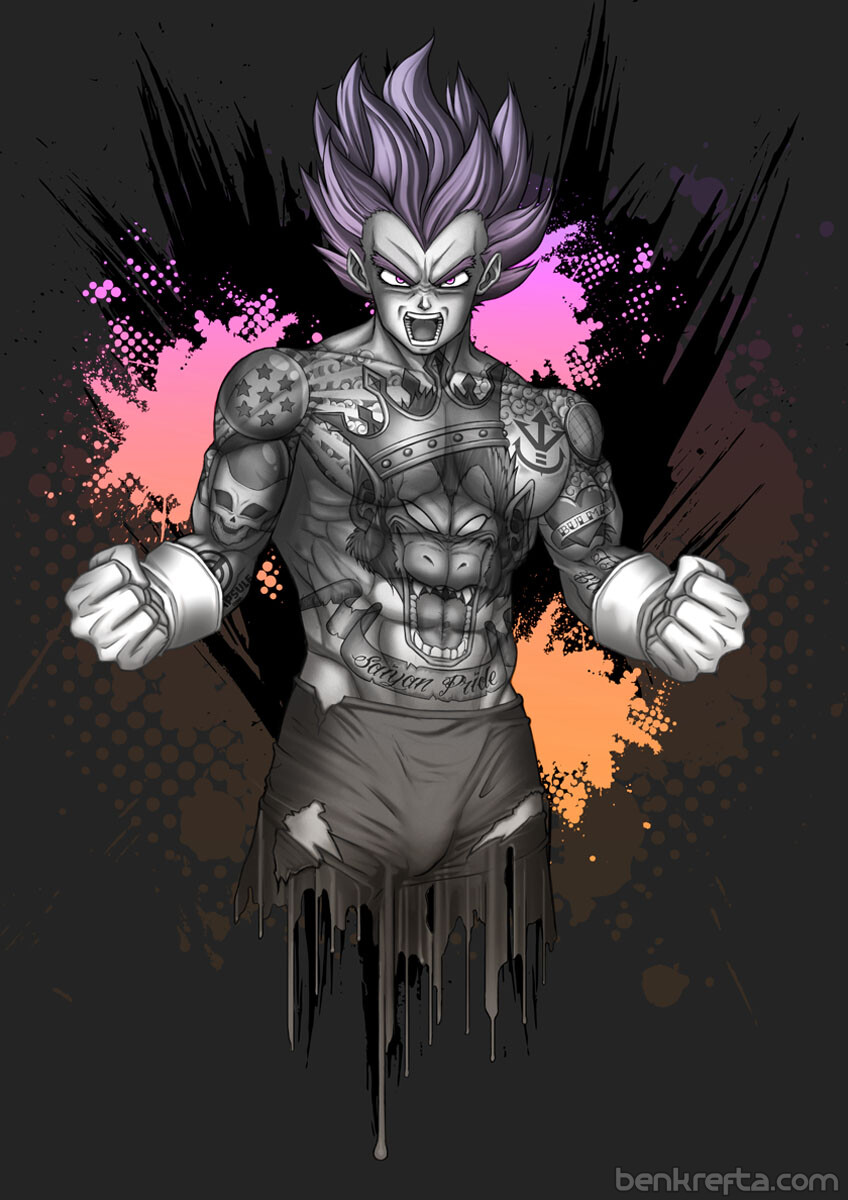 ArtStation - Dragon Ball's Tattoo Flashes