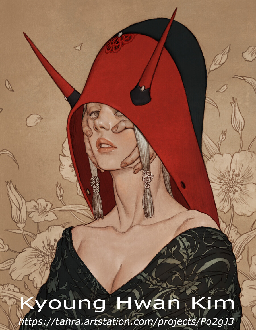 Face &amp; Hands , reference from Kyoung Hwan Kim