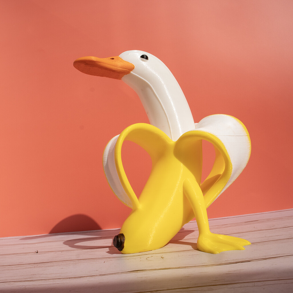 ArtStation Banana duck 3d print stl