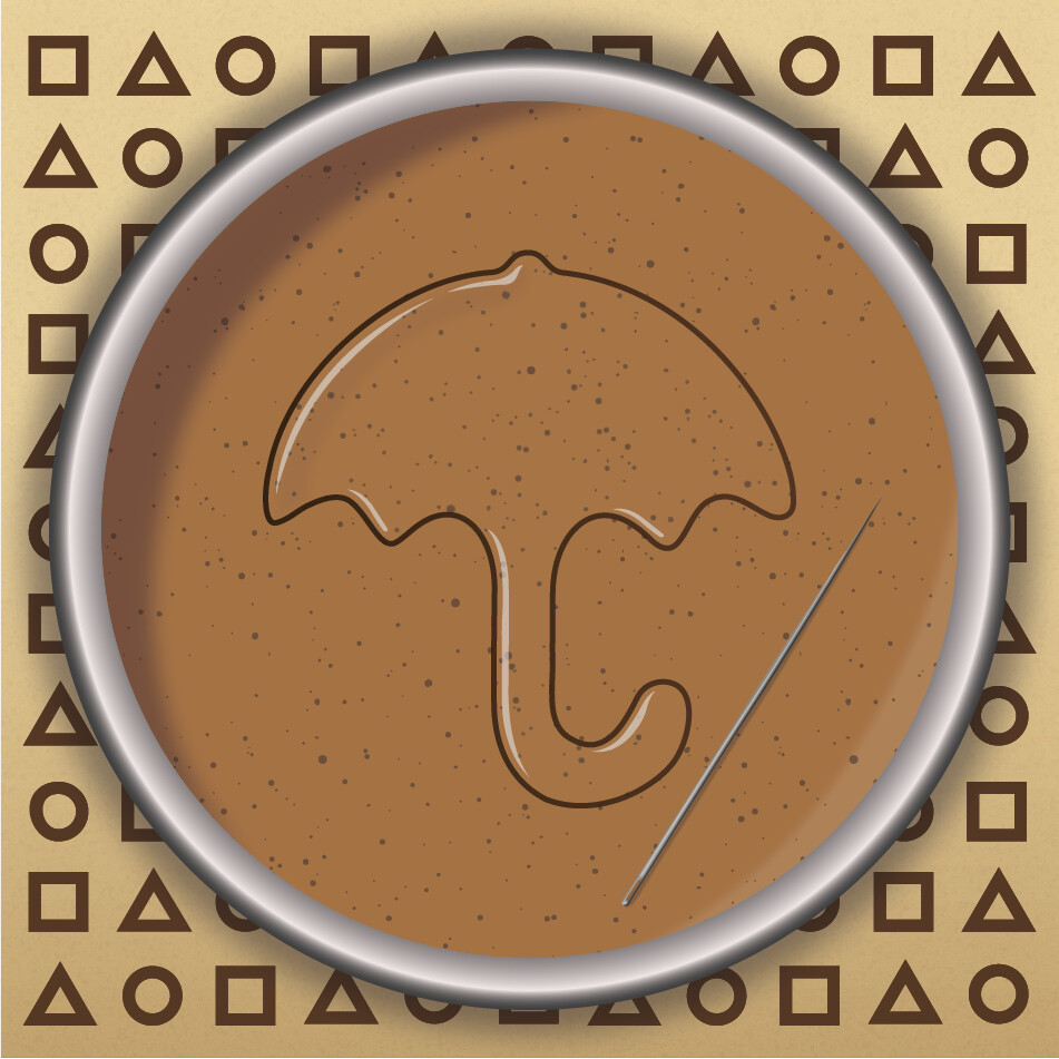 ArtStation - 5 Dalgona Cookies [Squid Game]