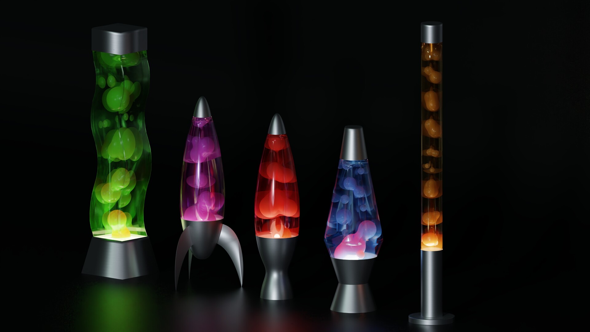 ArtStation - Lava Lamps