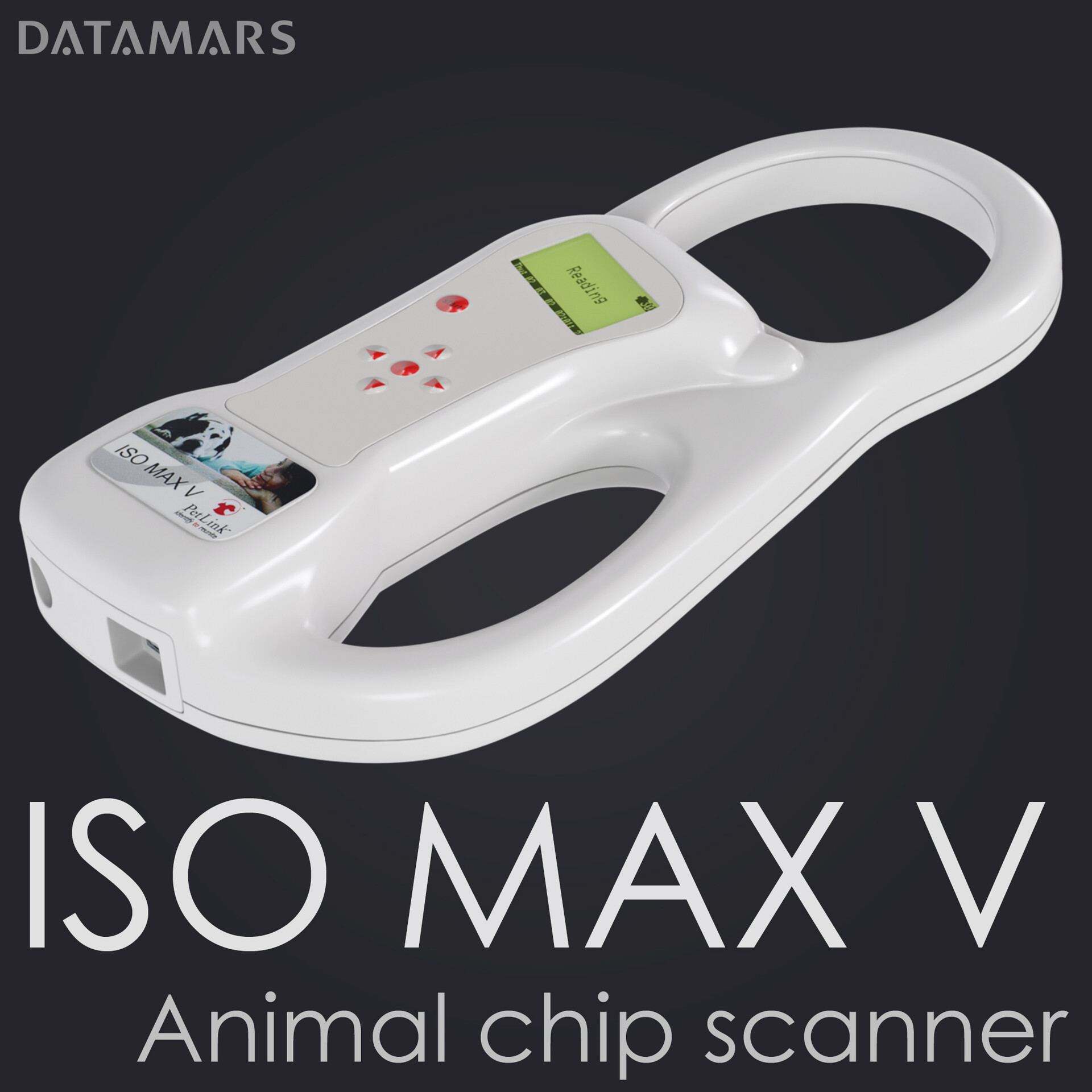 ArtStation - Animal chip scanner Datamars ISO MAX V