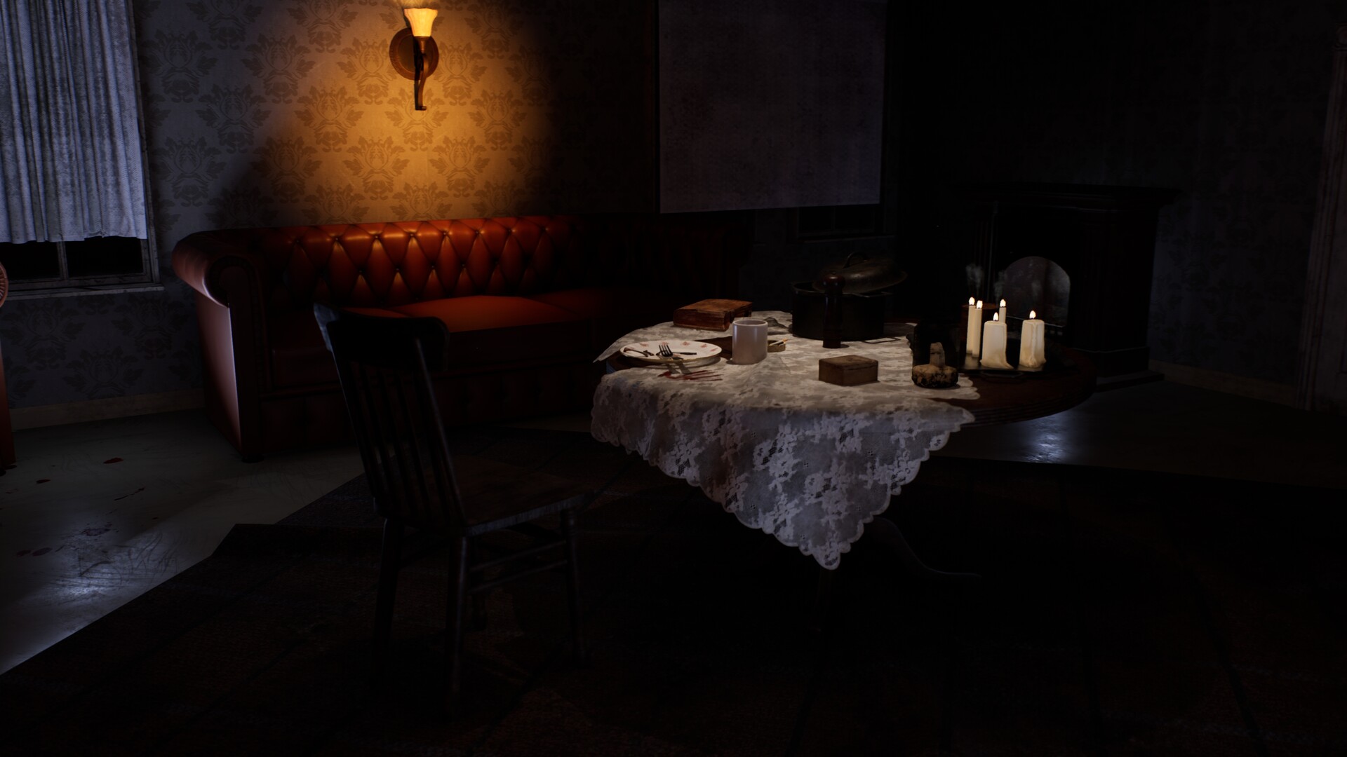 ArtStation - Horror Dining Room - UE5