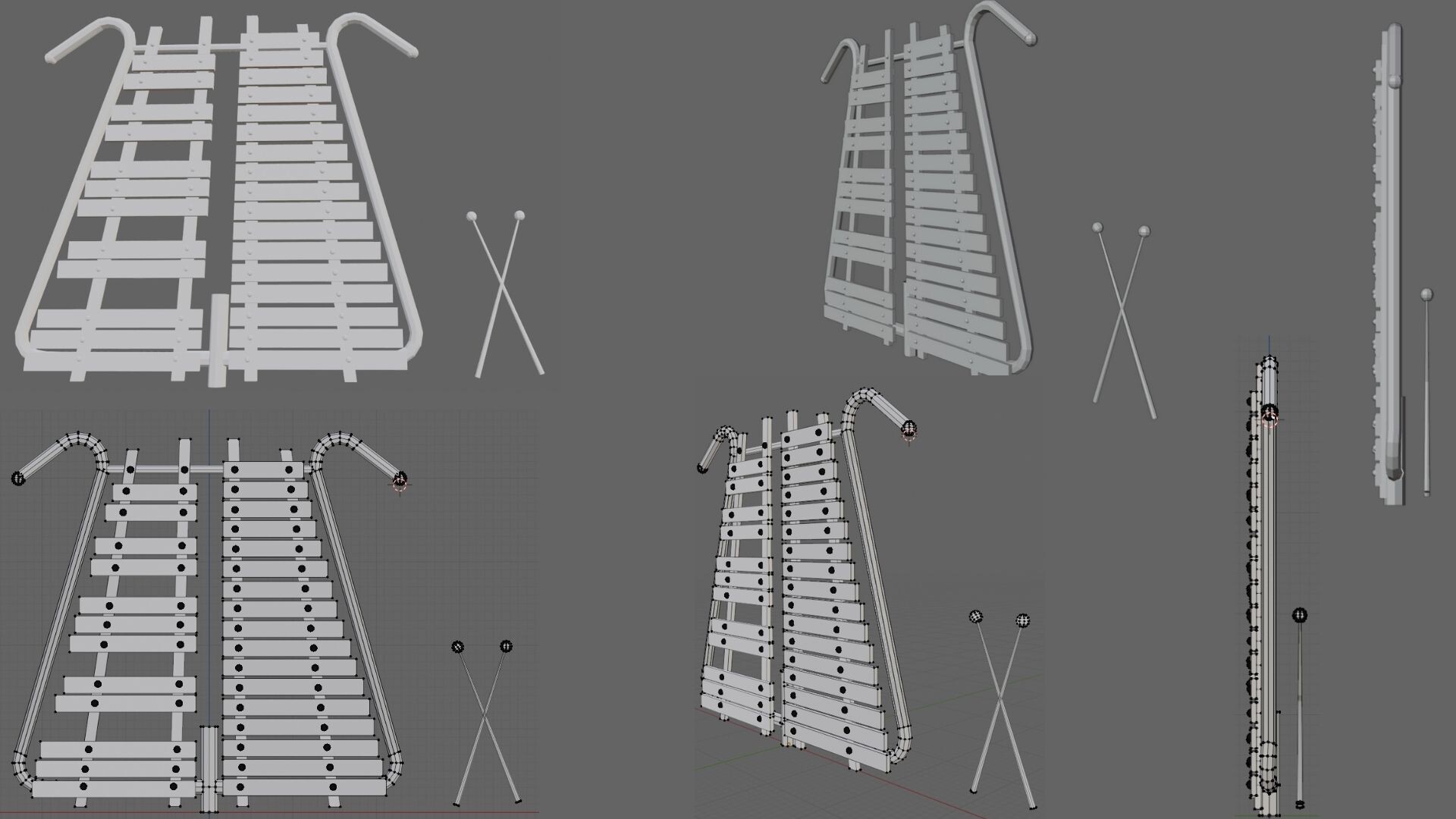 Upright xylophone cheap