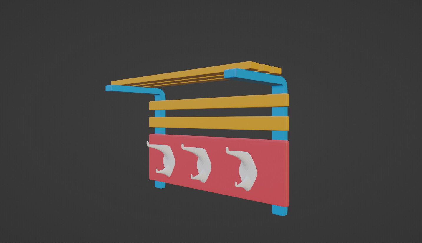 ArtStation - Clothes hanger [Blender]