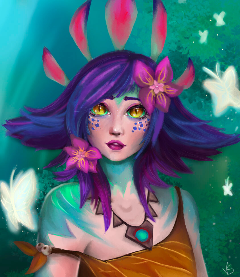 ArtStation - Fanart Neeko