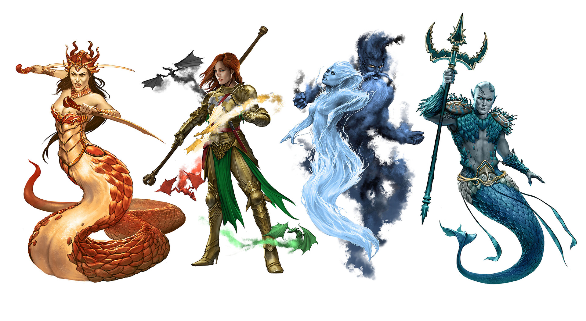 ArtStation - Pathfinder Characters