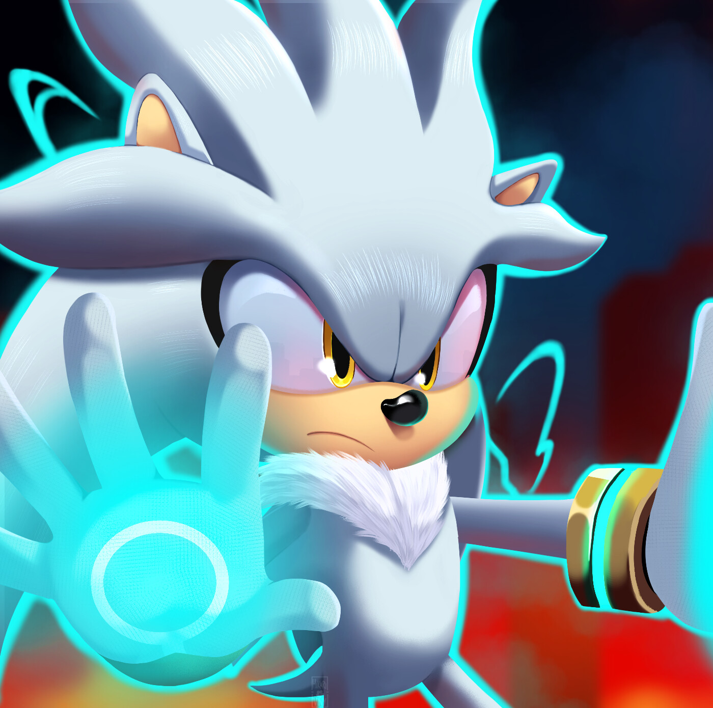 ArtStation - Silver the Hedgehog