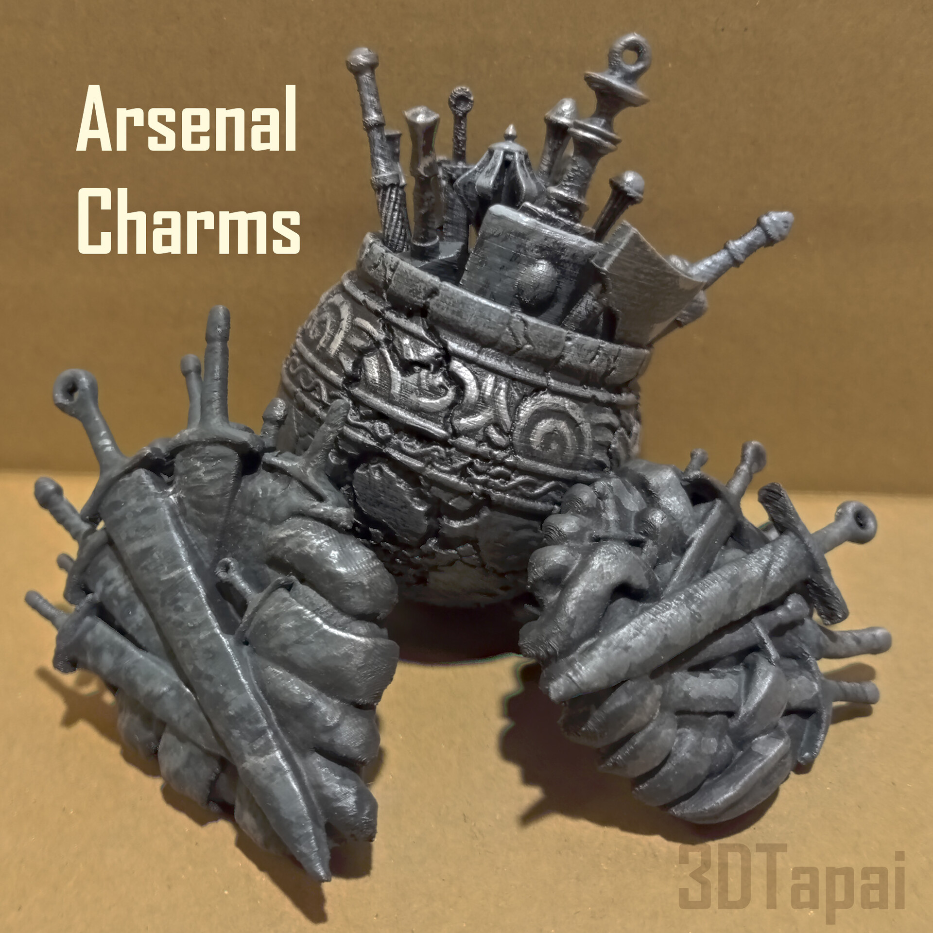 ArtStation Arsenal charms from elden ring!
