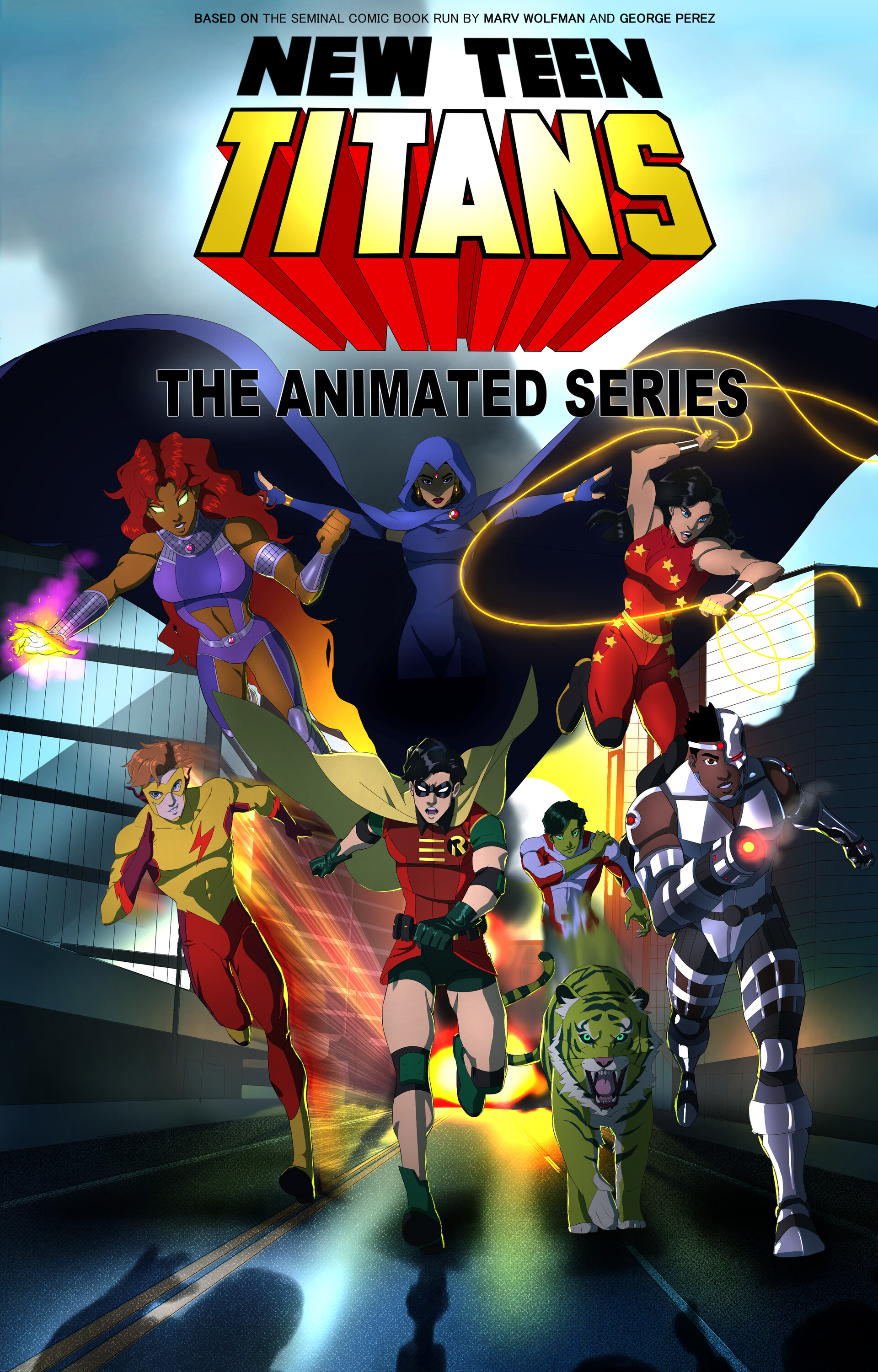 ArtStation - NEW TEEN TITANS : THE ANIMATED SERIES Concept
