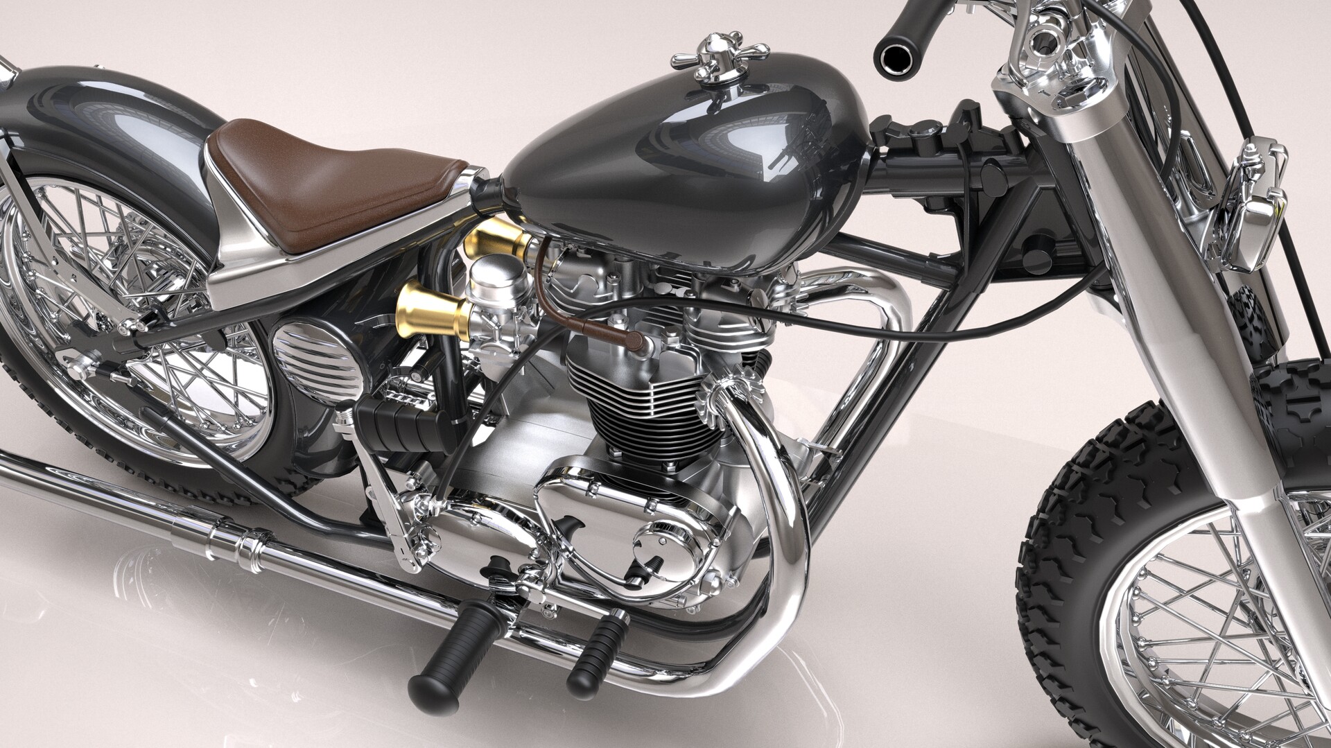 Triumph Pre Unit Triumph 500 Bobber 1951 Triumph Trophy 500 In