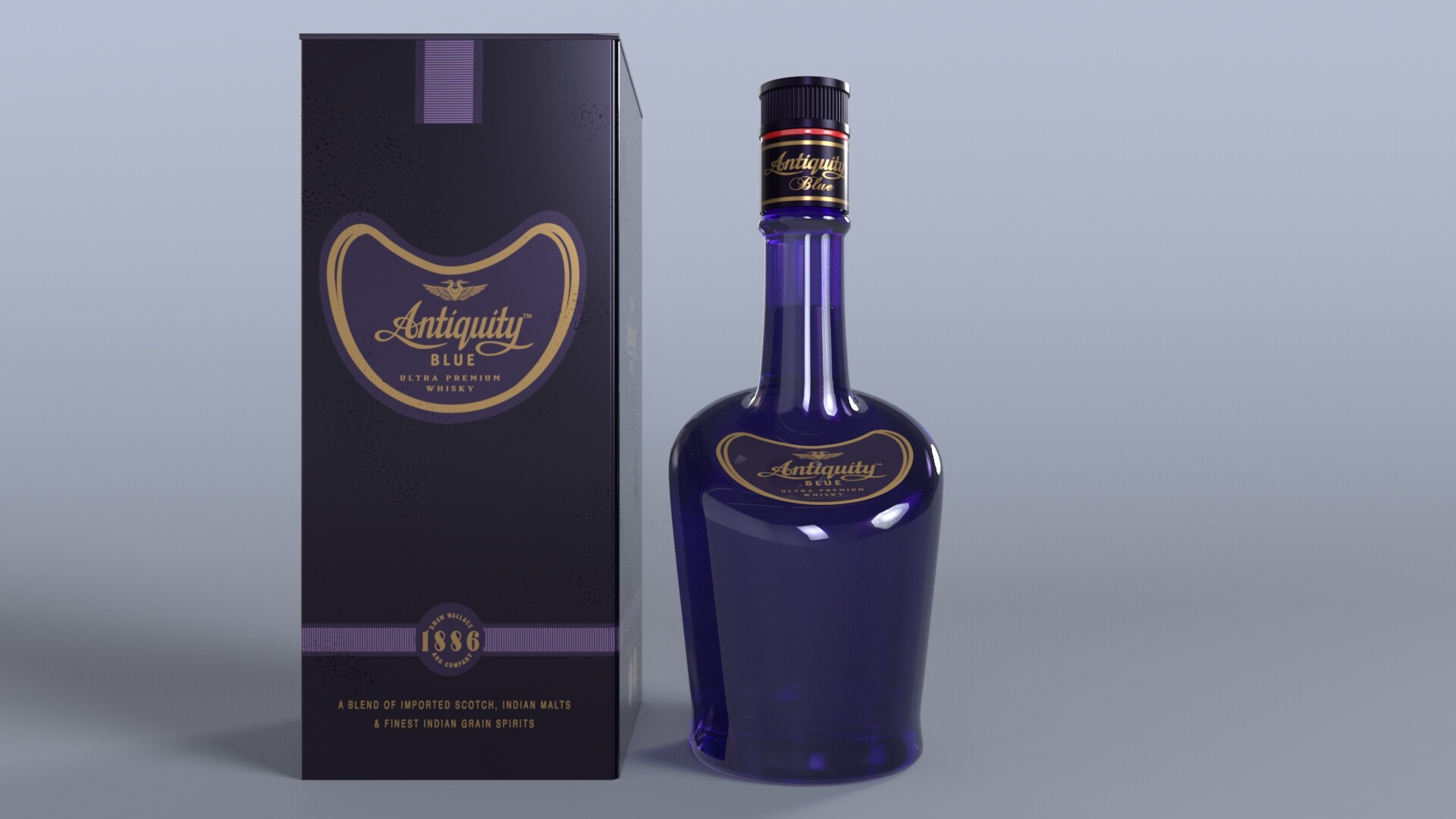 ArtStation Antiquity Blue whisky