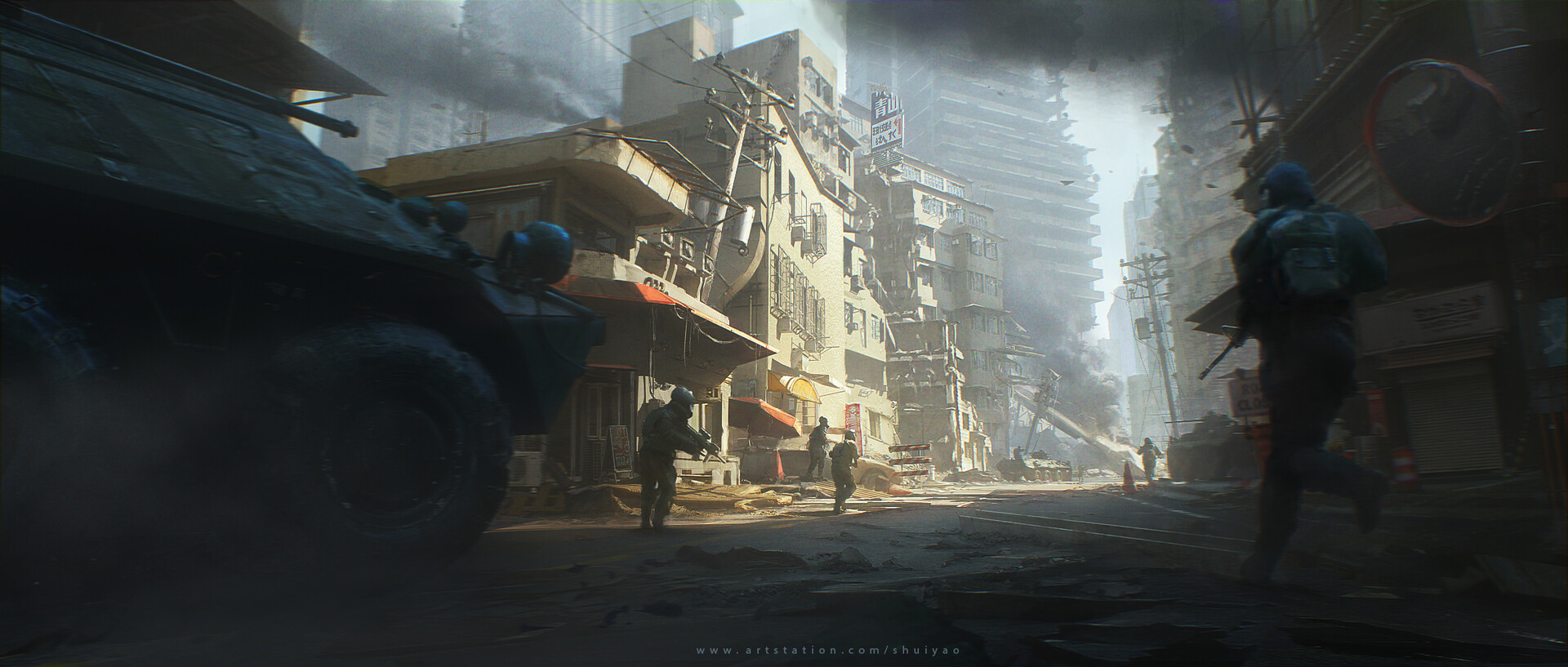 ArtStation URBAN WARFARE