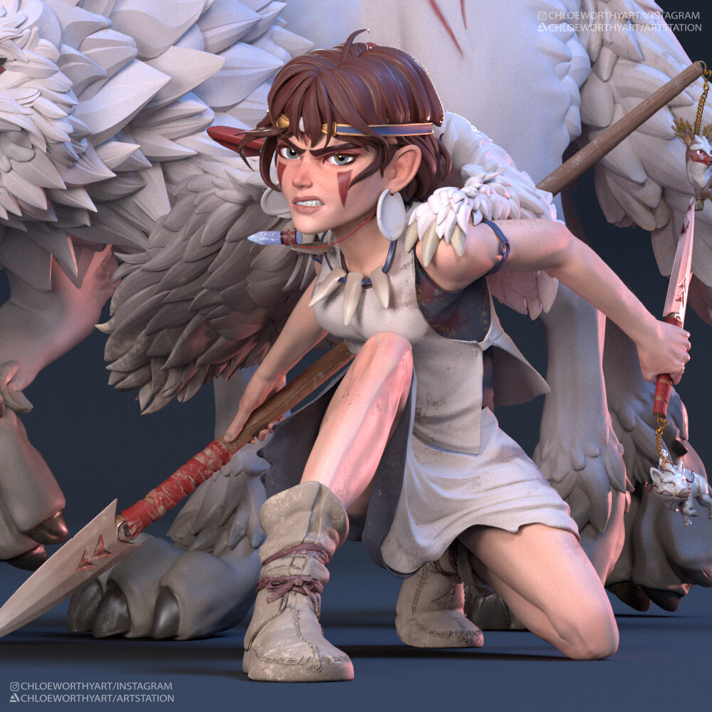 ArtStation - Dragons of the edge: Astrid posing