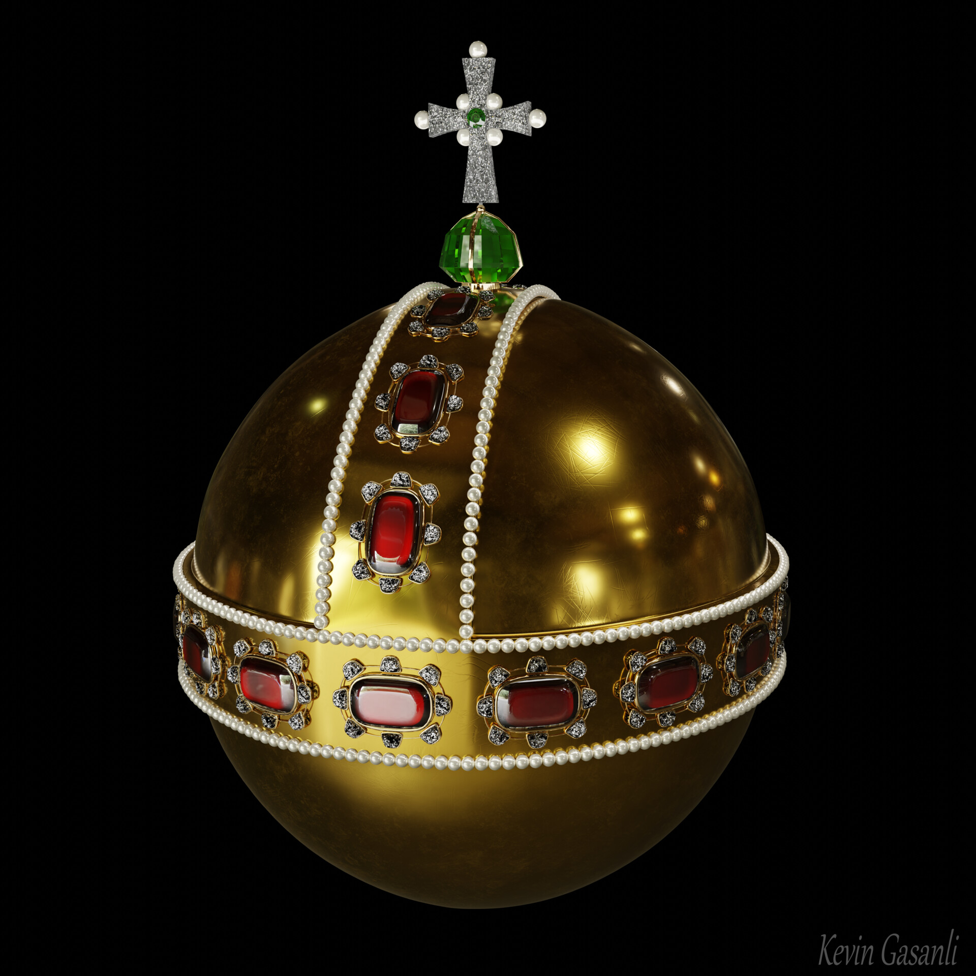 ArtStation - Globus Cruciger, Holy Hand Grenade or whatever you prefer ...