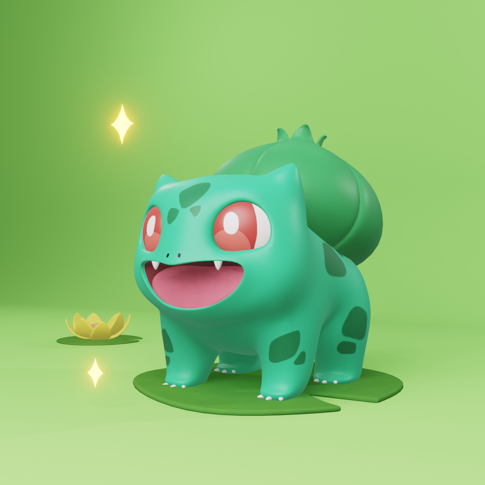 ArtStation Bulbasaur Pokémon