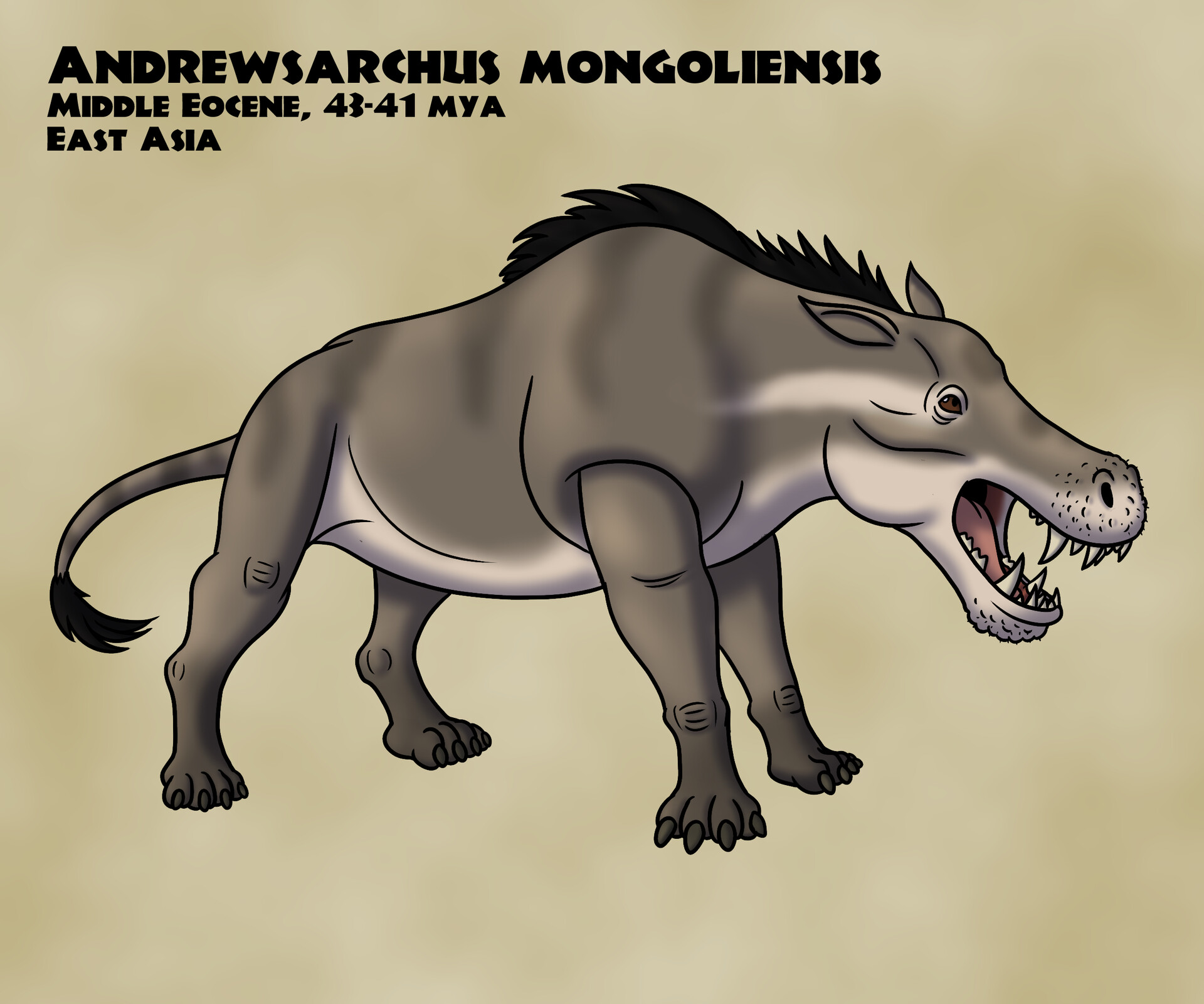 ArtStation Andrewsarchus