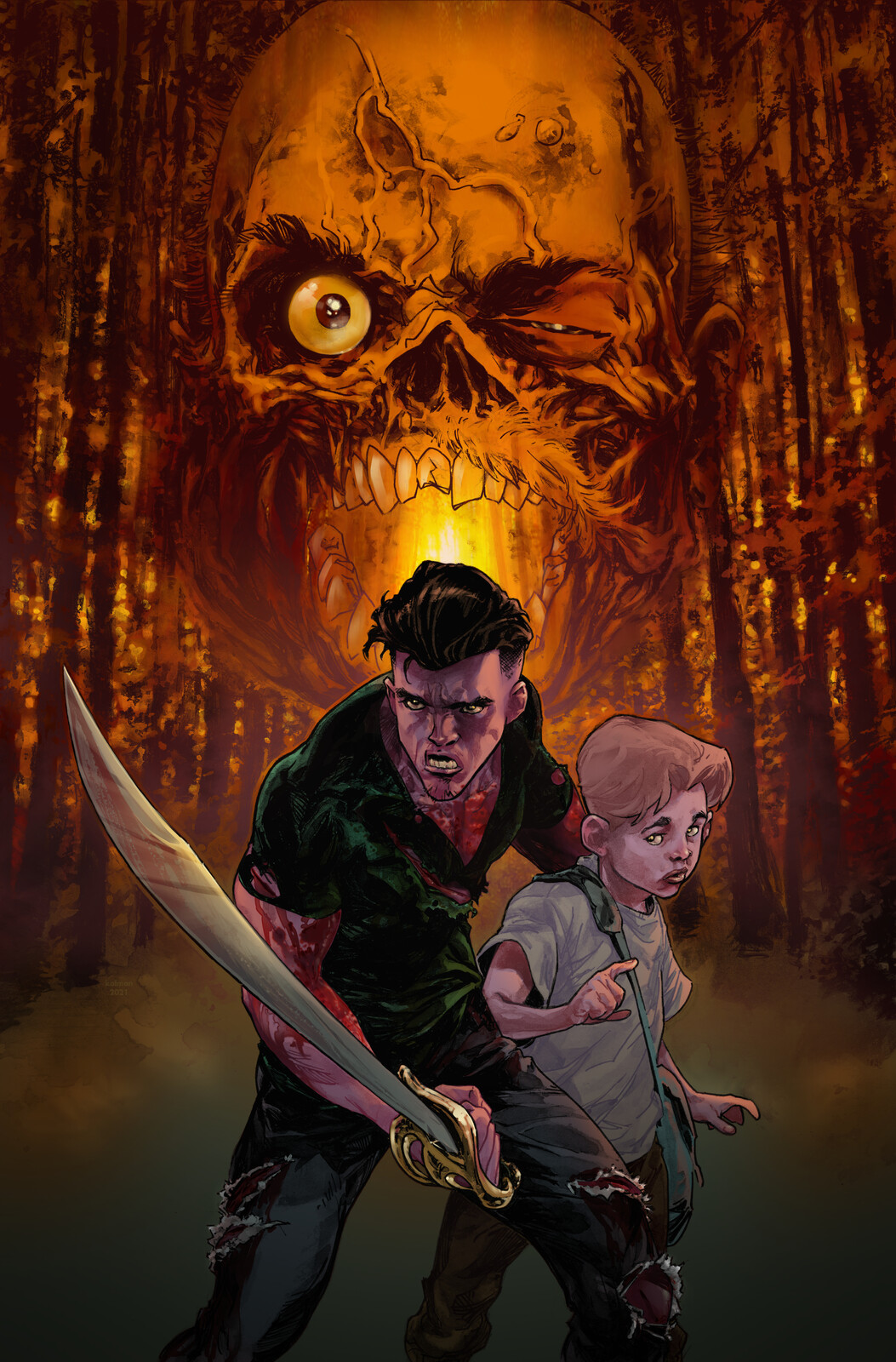 Variant cover art for Stillwater issue 7