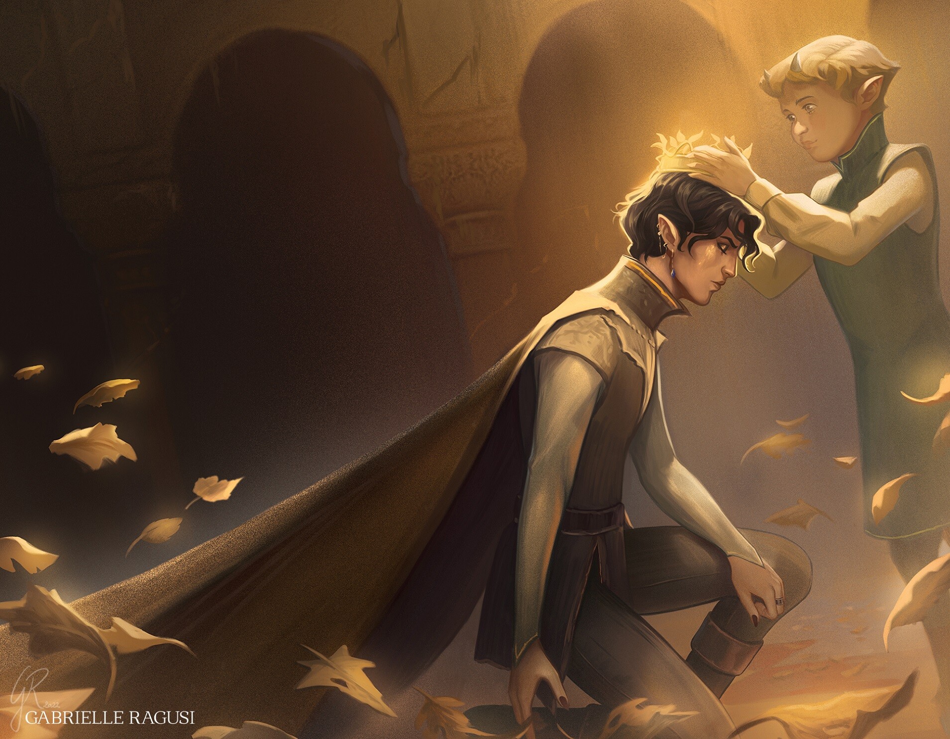 ArtStation - The Folk of the Air illustrations