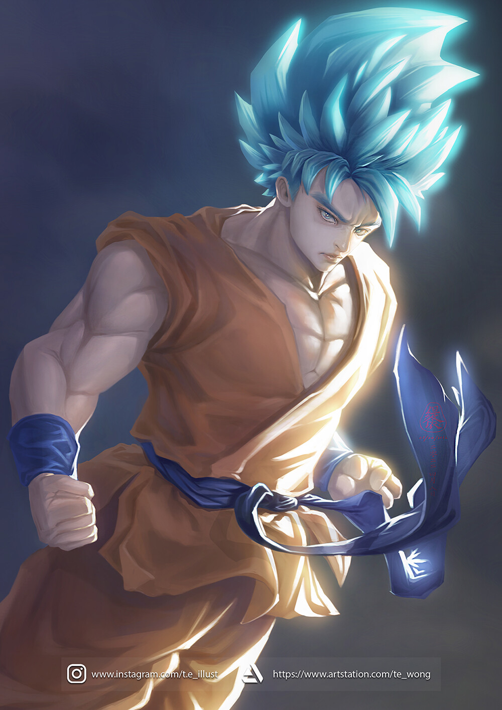 ArtStation - Goku Ssj Blue