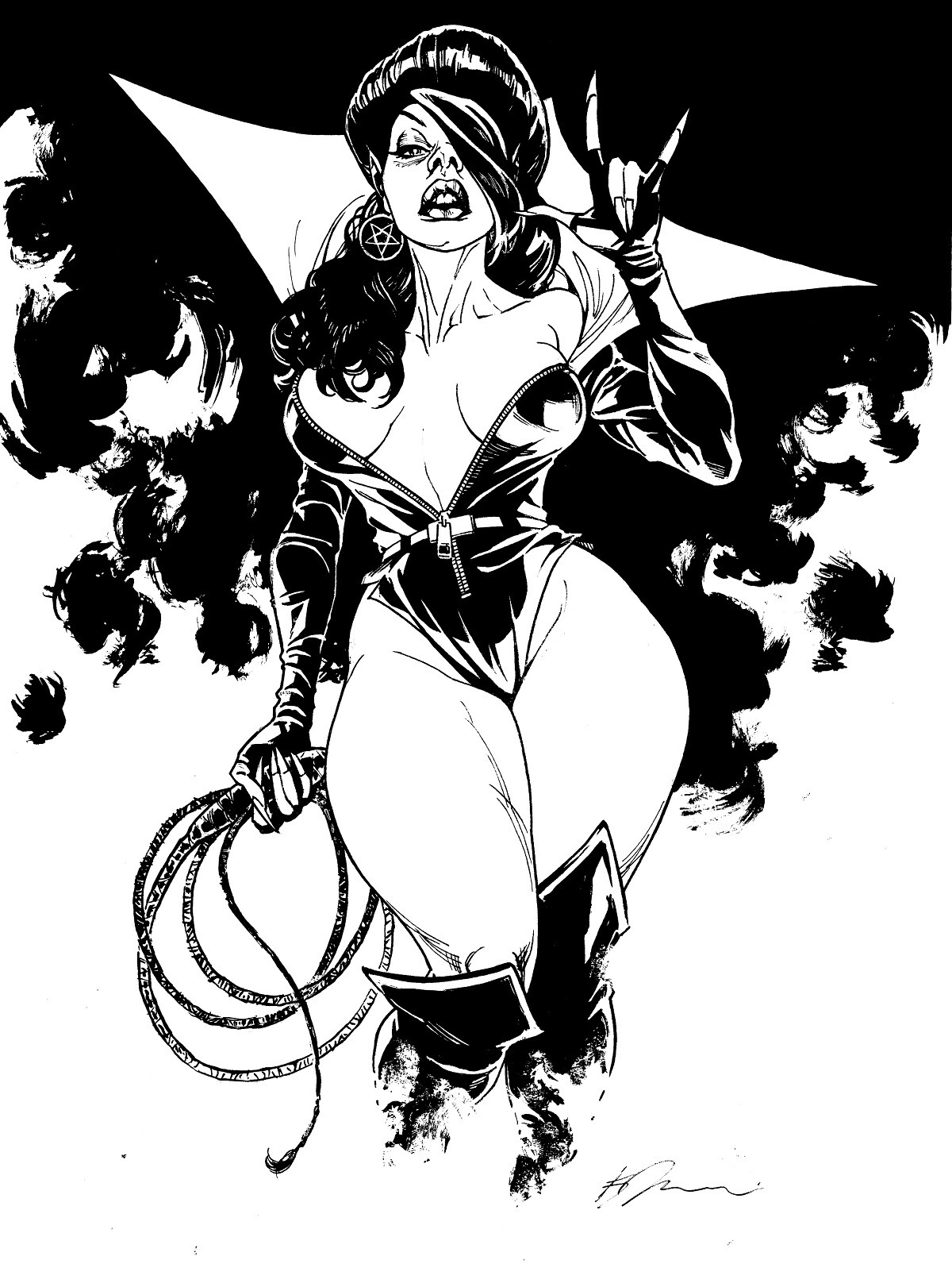 B &amp; W Lineart (Sold)