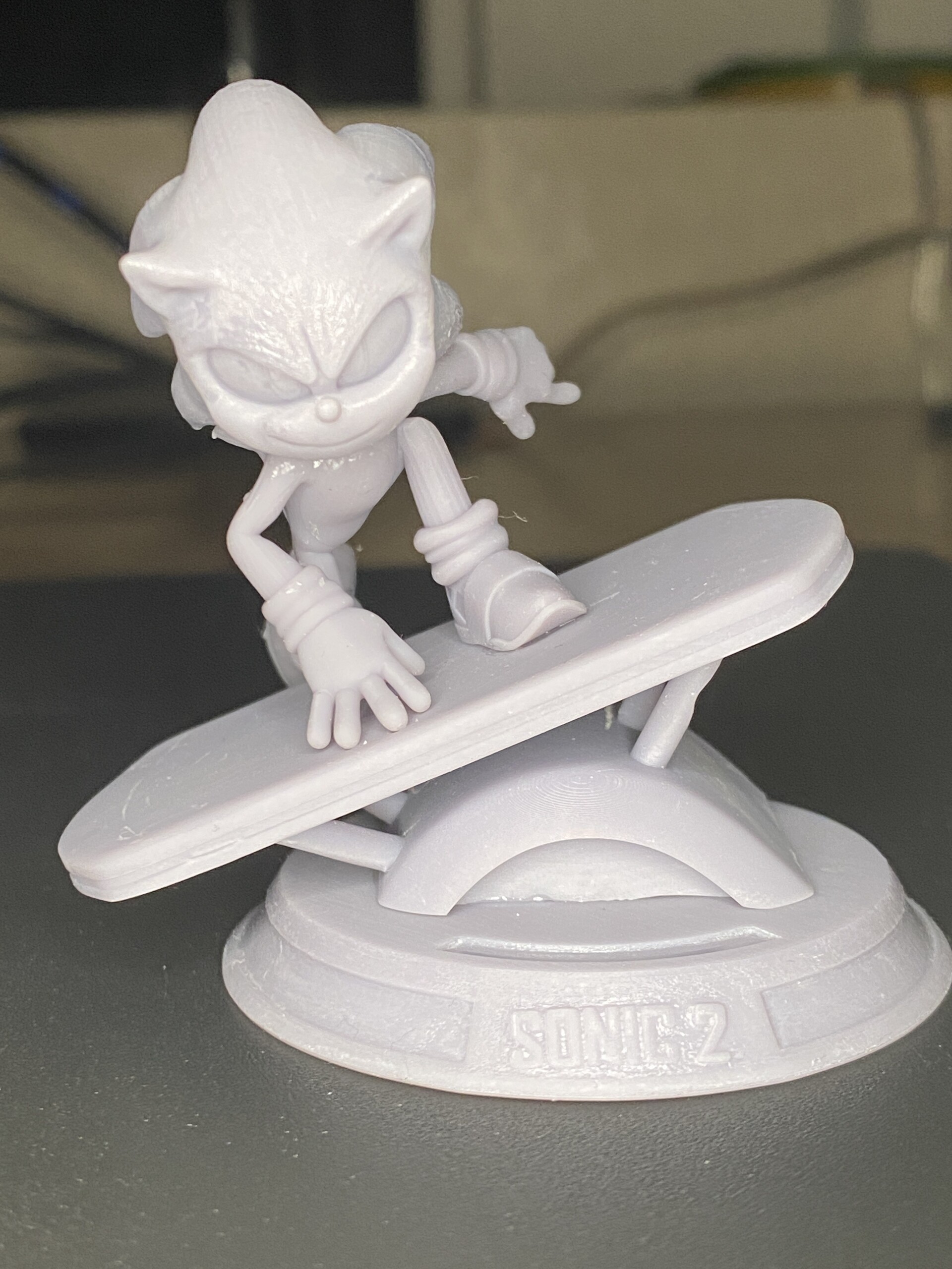 Shadow - Sonic The Hedgehog 2 Fanart 3D Print Model by Sinh Nguyen
