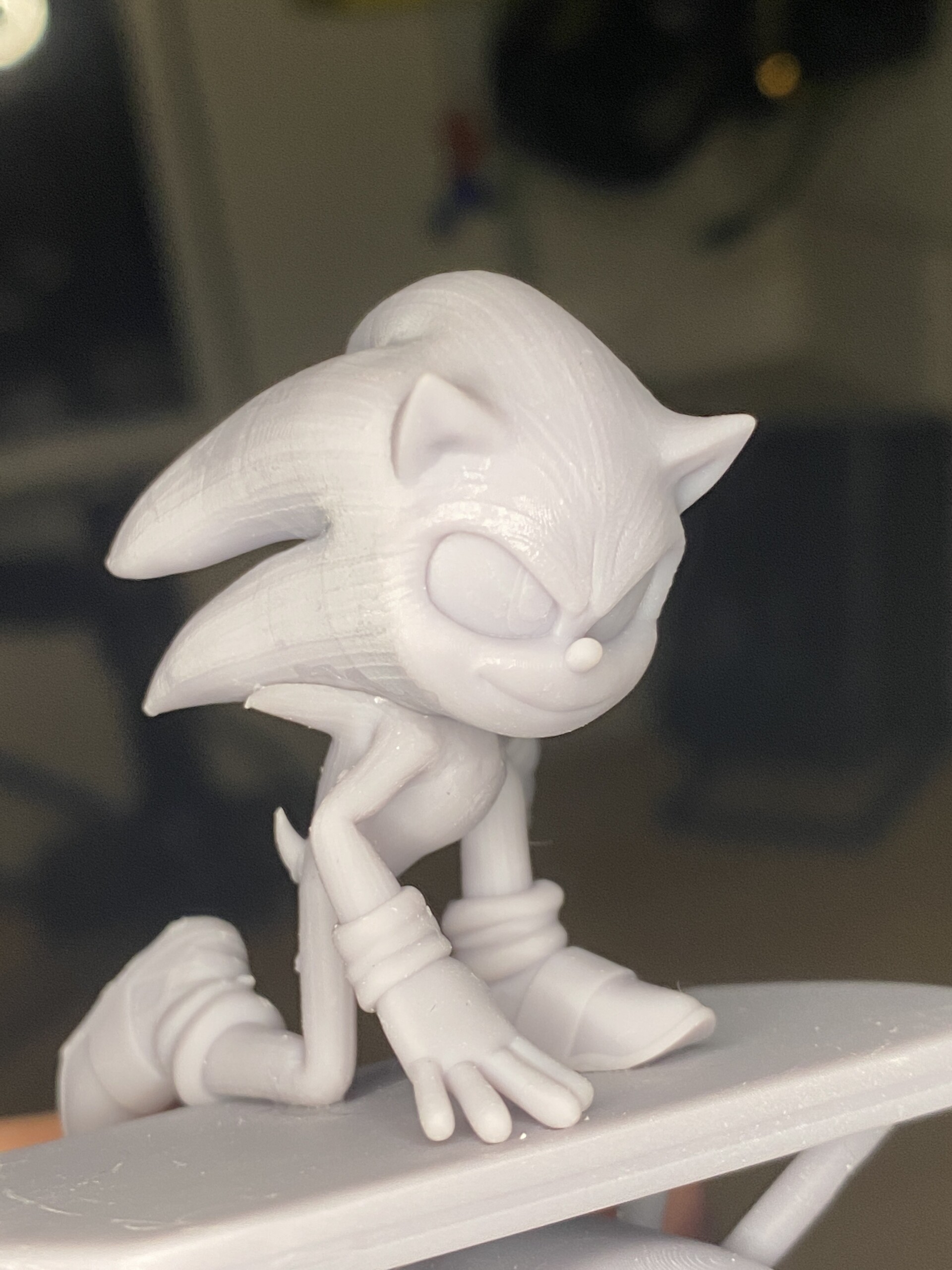 Shadow - Sonic The Hedgehog 2 Fanart 3D Print Model by Sinh Nguyen