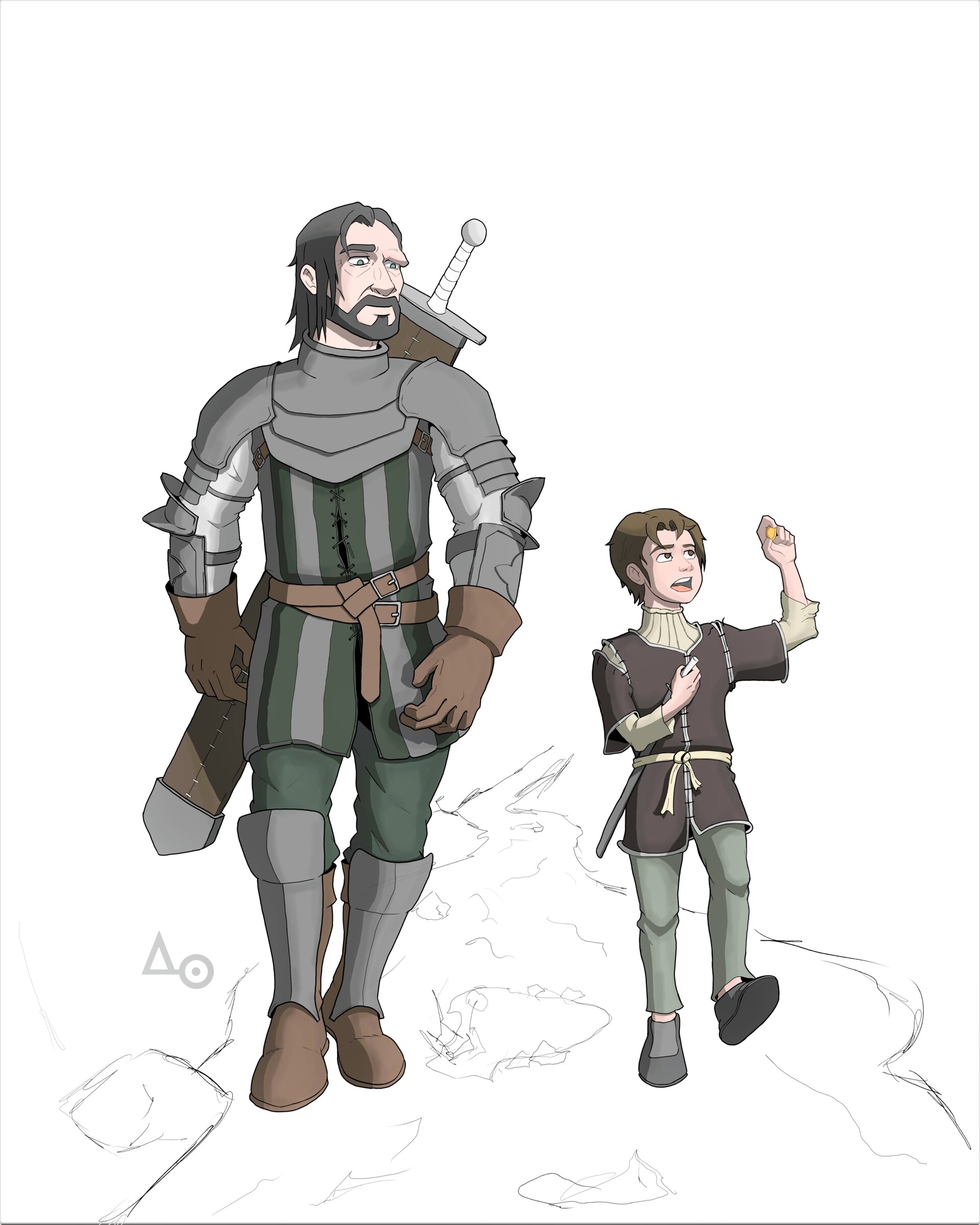 <b>Arya</b> &amp; The Hound.