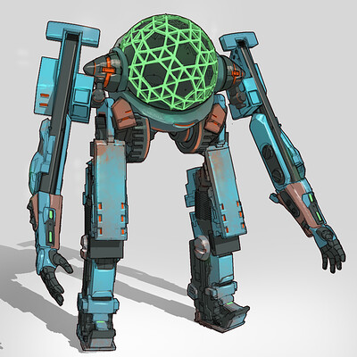 Kitbash mech