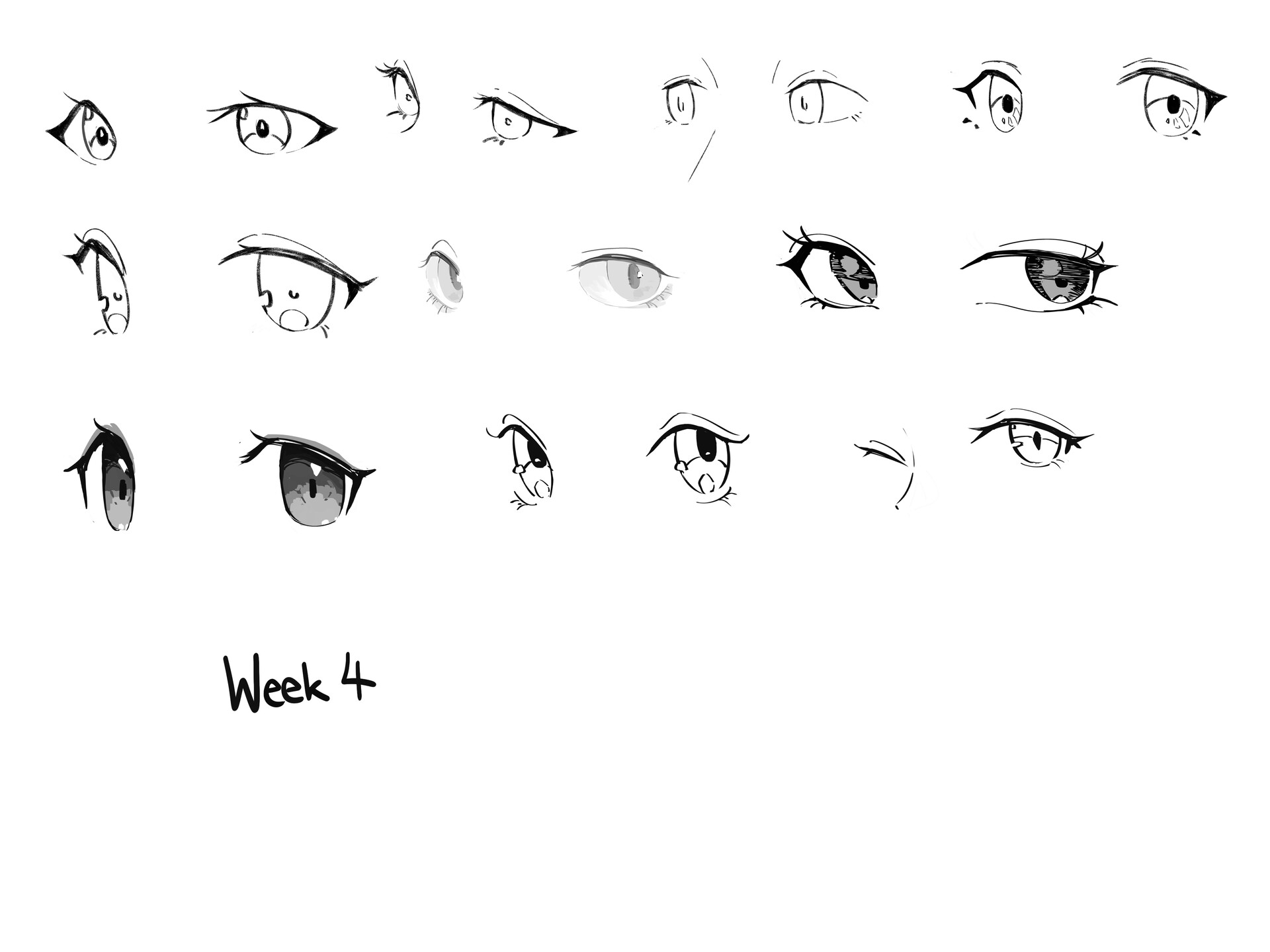 ArtStation - Eye studies