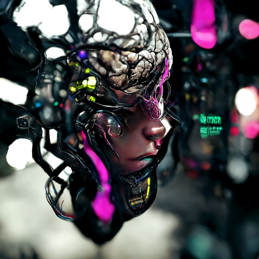 ArtStation - Cyber Brain
