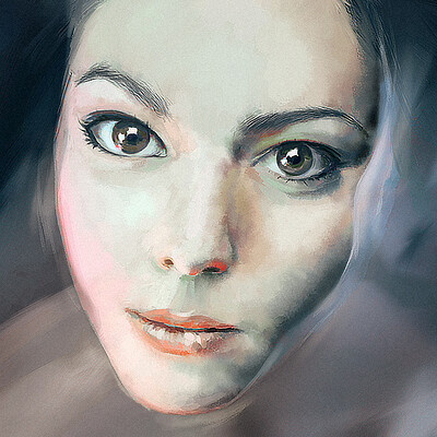 Joana autoportrait painting copie