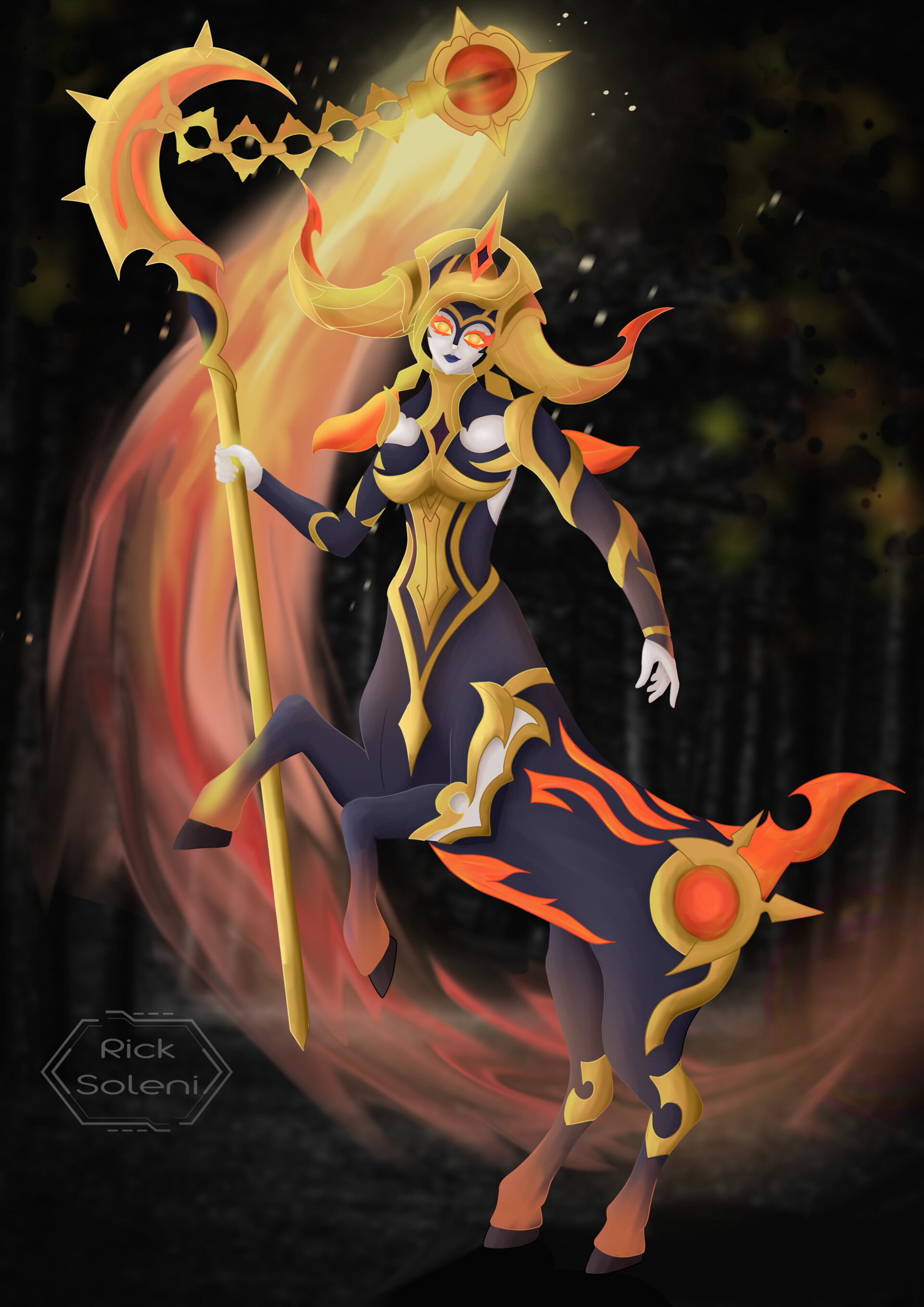 ArtStation - Nightbringer Lillia