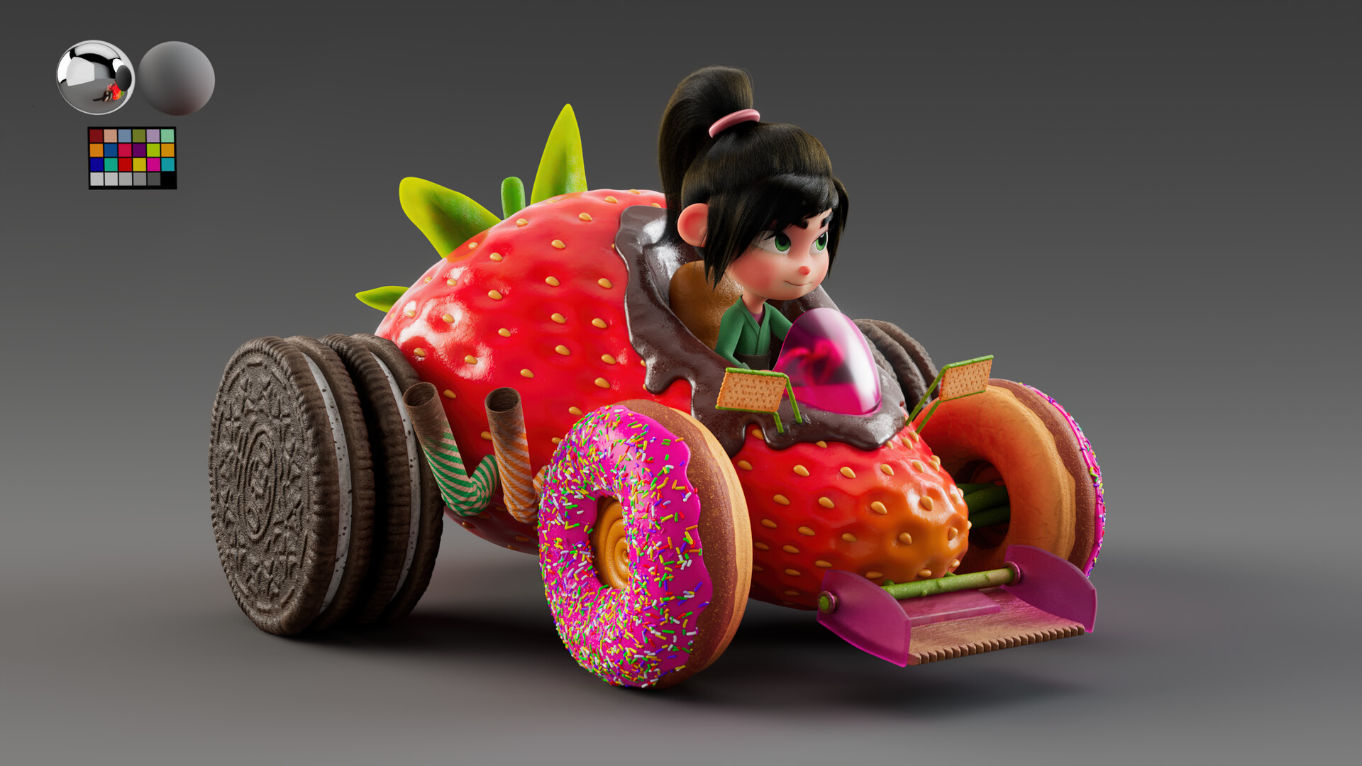 Wreck it ralph vanellope car online