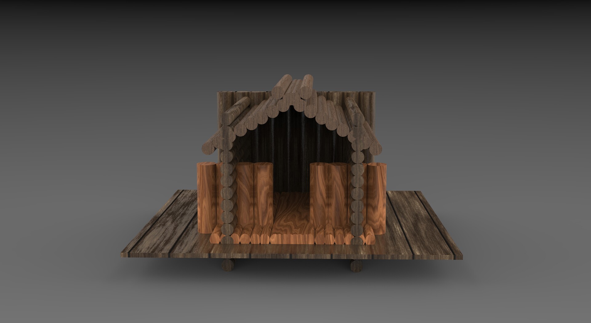 ArtStation - shack house