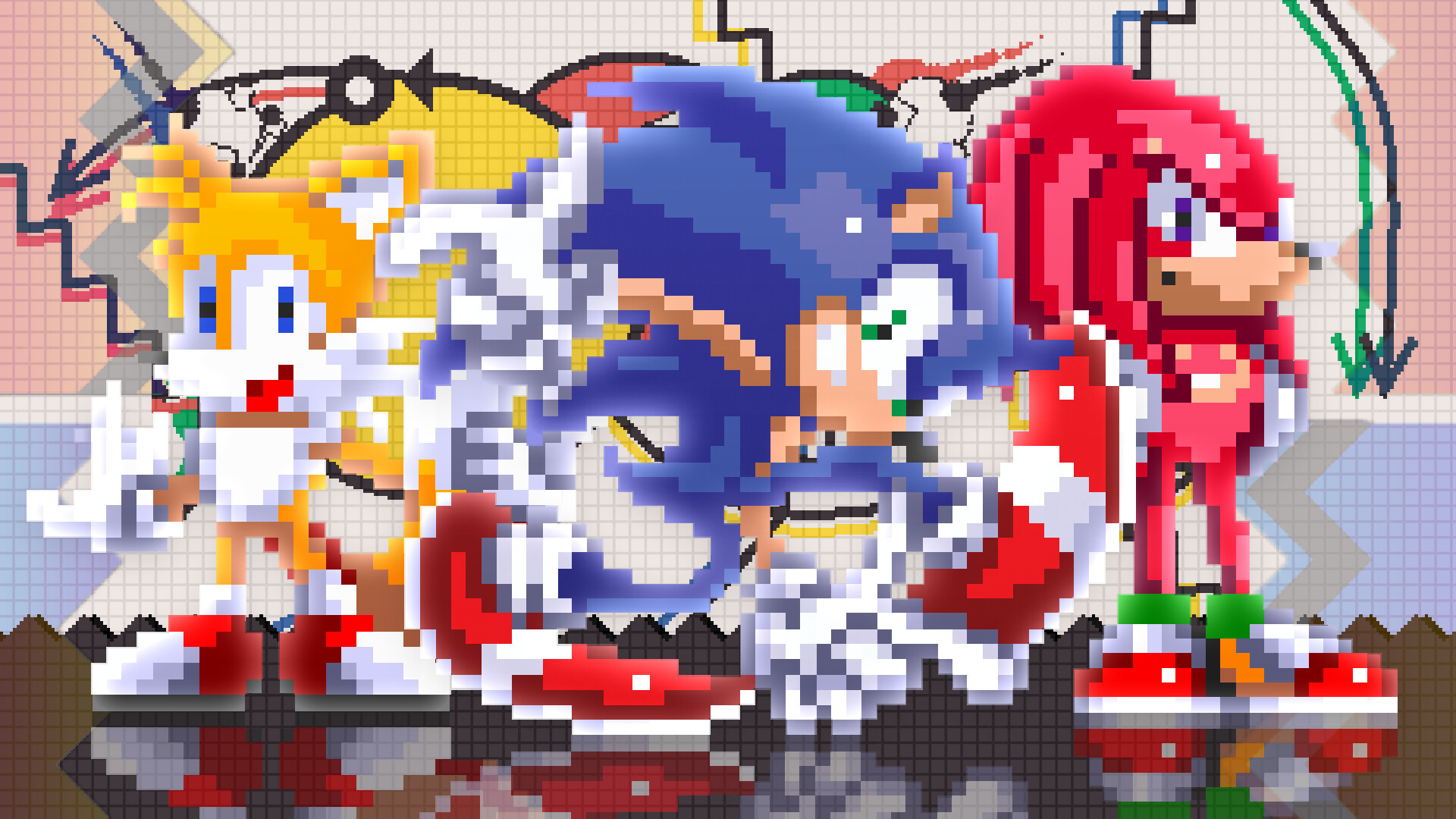 Modgen Classic Sonic & Tails - Sonic 3 A.I.R. 